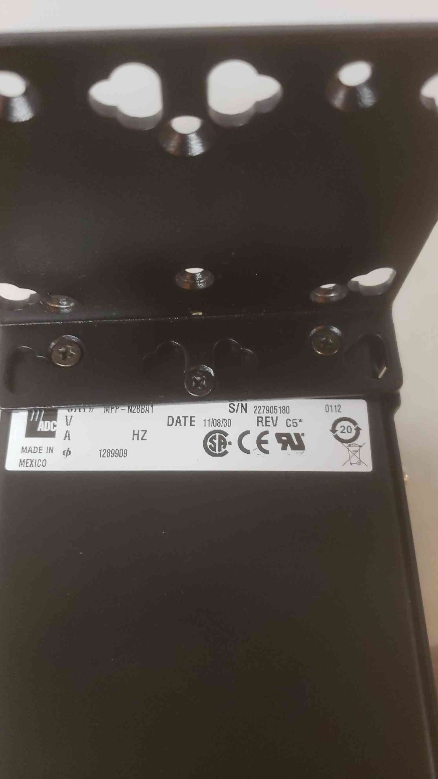 ADC 28 Port Patch Panel MPP-N28BA1 (SKU: 109641)