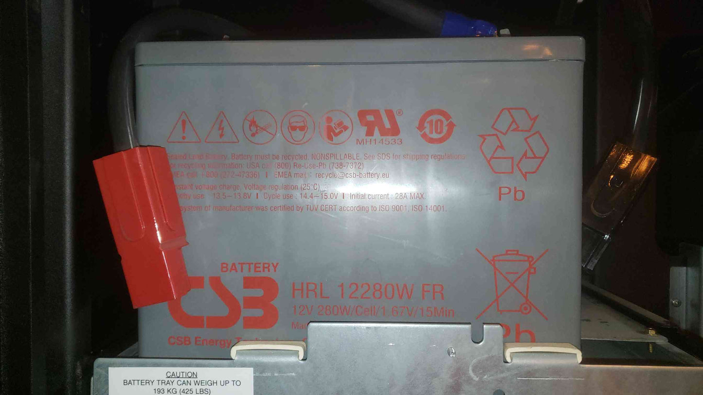 Eaton 9390 Battery Cabinet 480VDC 322ADC 120 (SKU: 109731)