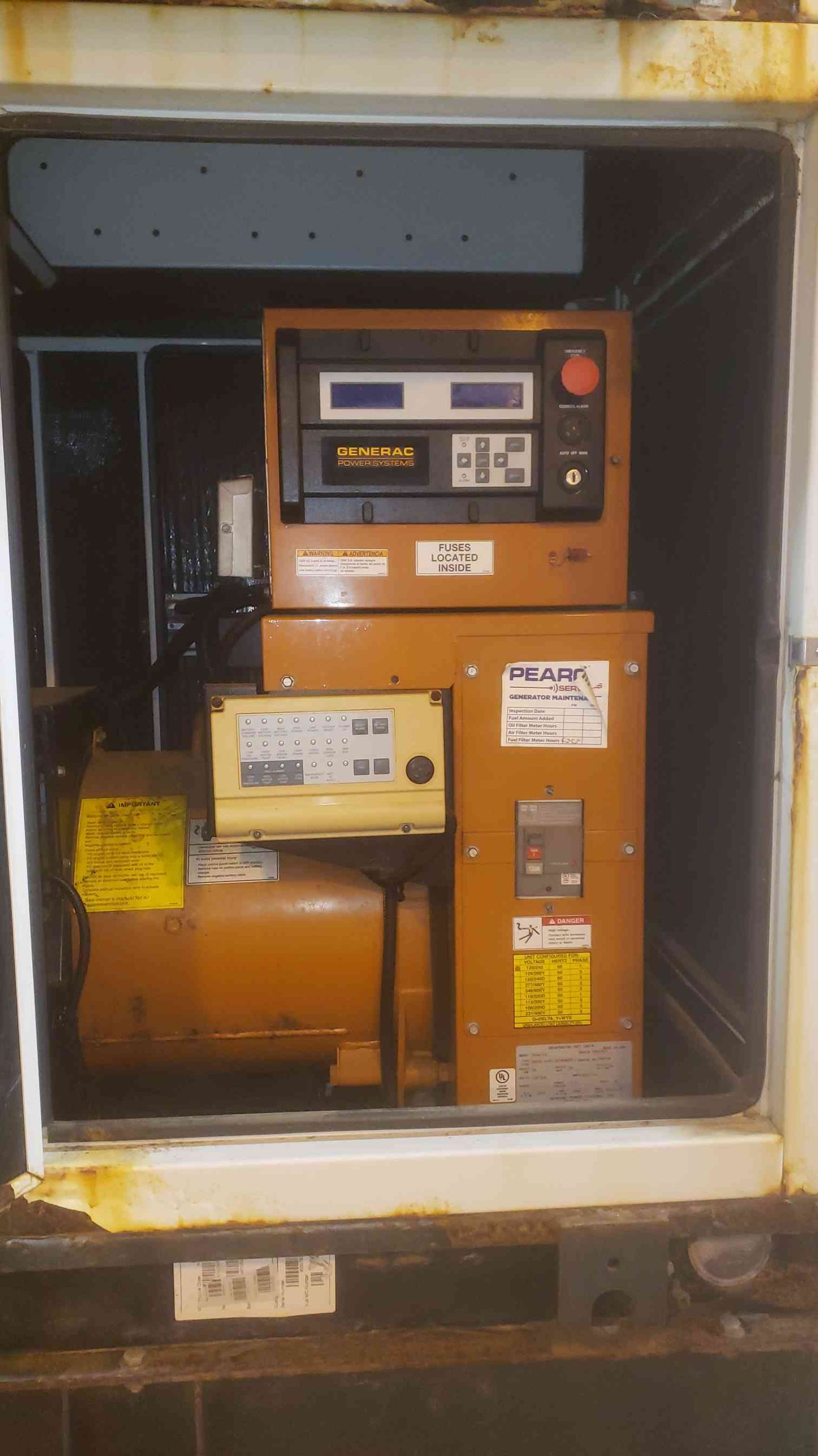 30KW Generac Generator 1PH 4024 John Deere Diesel Engine 687 Hrs. Tested (SKU: 109775)