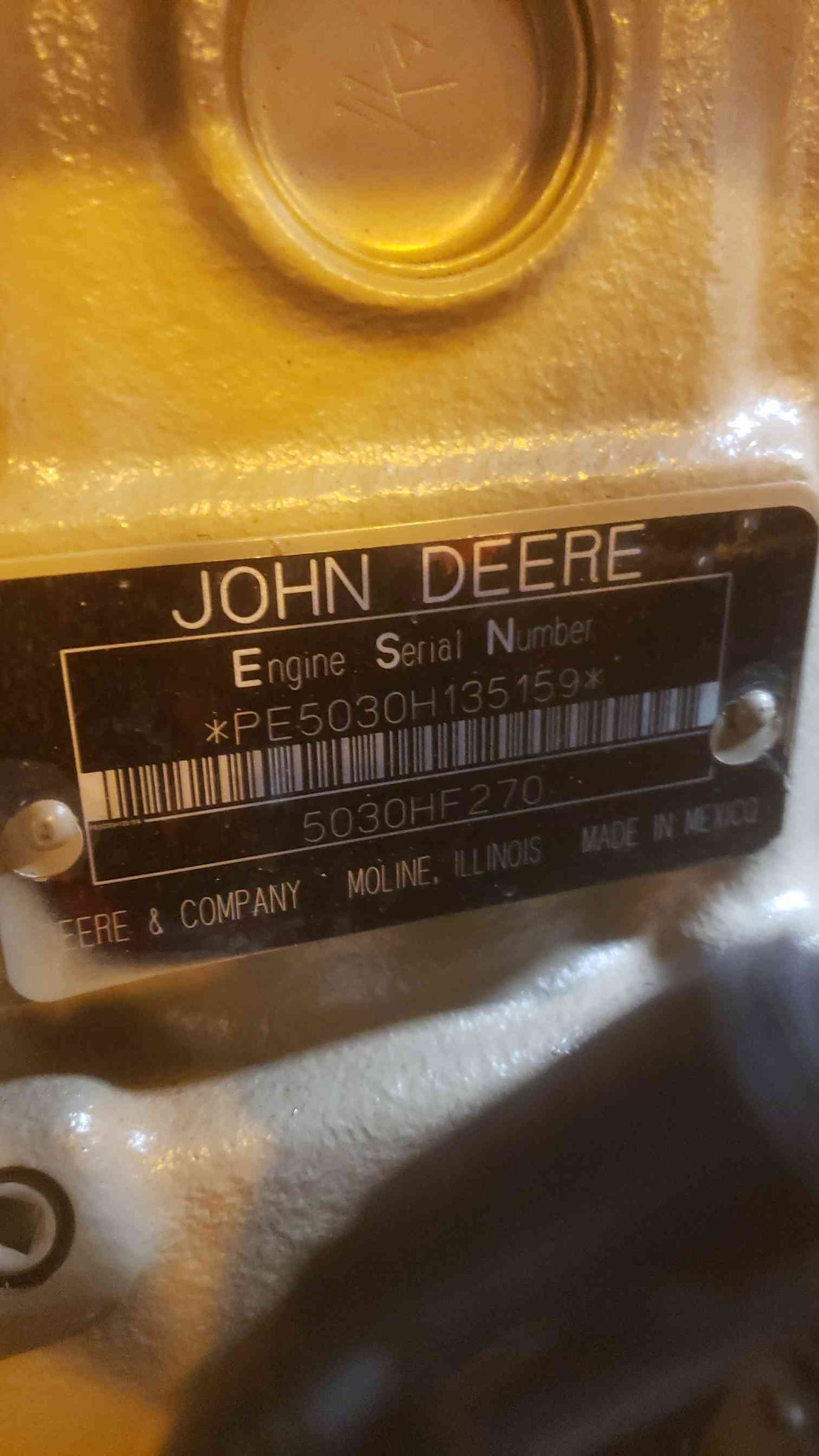 60KW Generac John Deere 5030 1PH Diesel Generator 435 Hrs. TESTED (SKU: 109682)