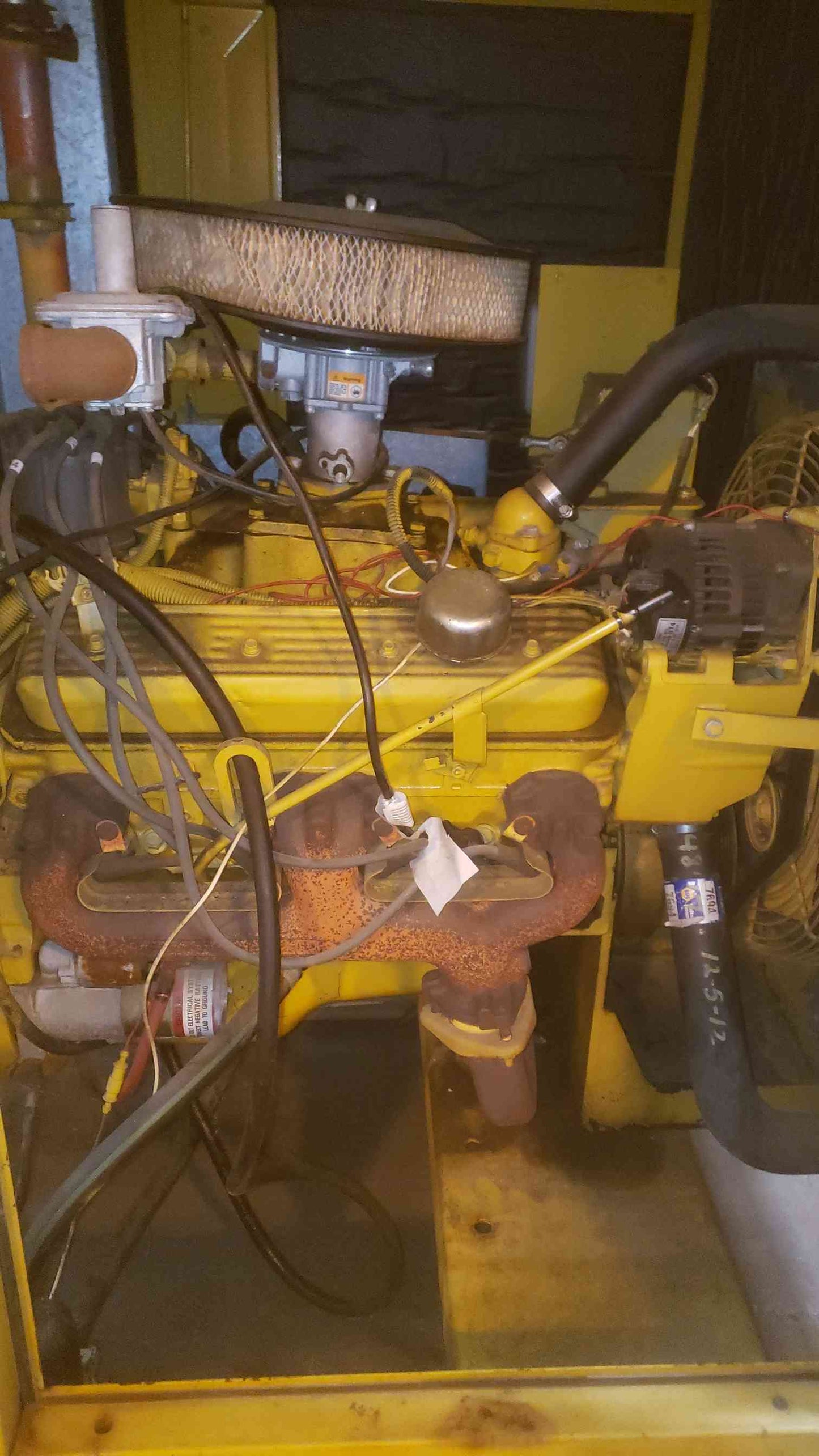 55KW Katolight Generator N55FPG4 1&3PH Nat Gas LP 281 Hrs. 5.7L Engine (SKU: 109817)