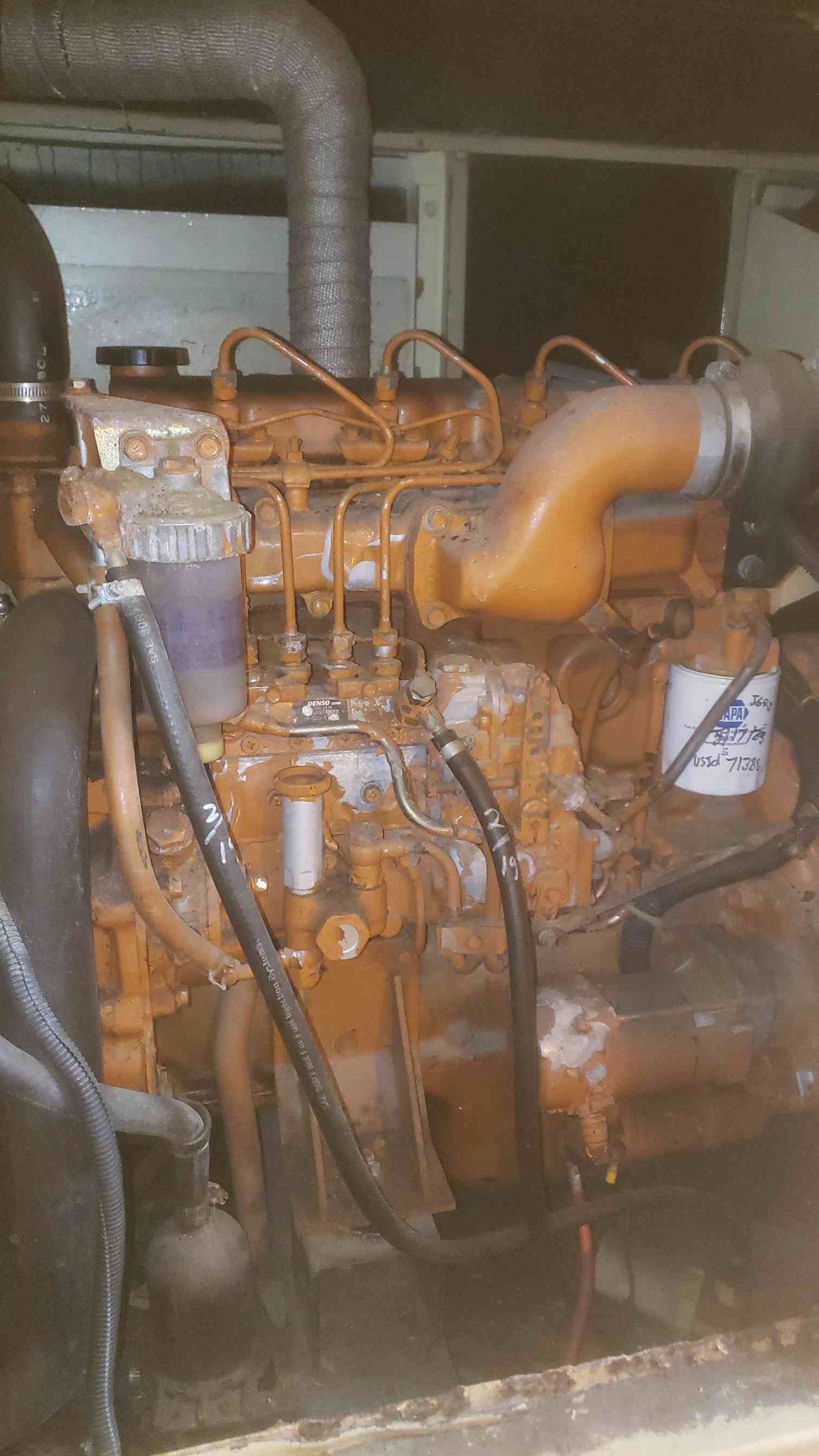 40KW Generac Hino SD040 Diesel Generator 1PH 120/240 '98 (SKU: 109836)