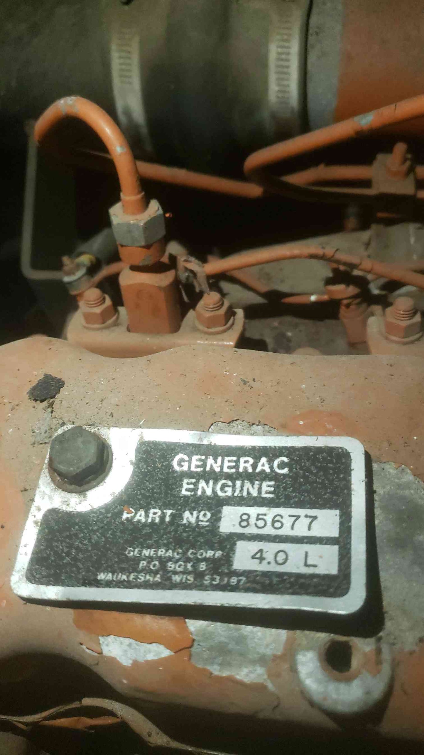 40KW Generac Hino SD040 Diesel Generator 1PH 120/240 '98 (SKU: 109836)