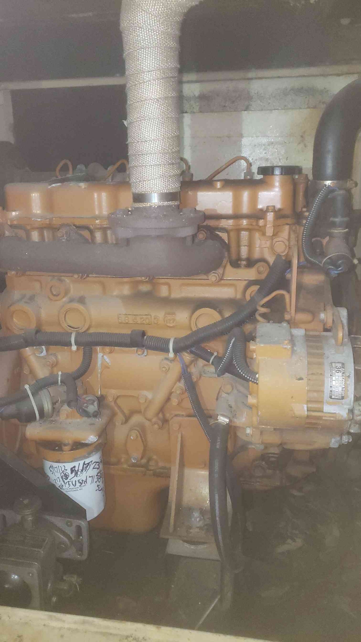 40KW Generac Hino SD040 Diesel Generator 1PH 120/240 '98 (SKU: 109836)