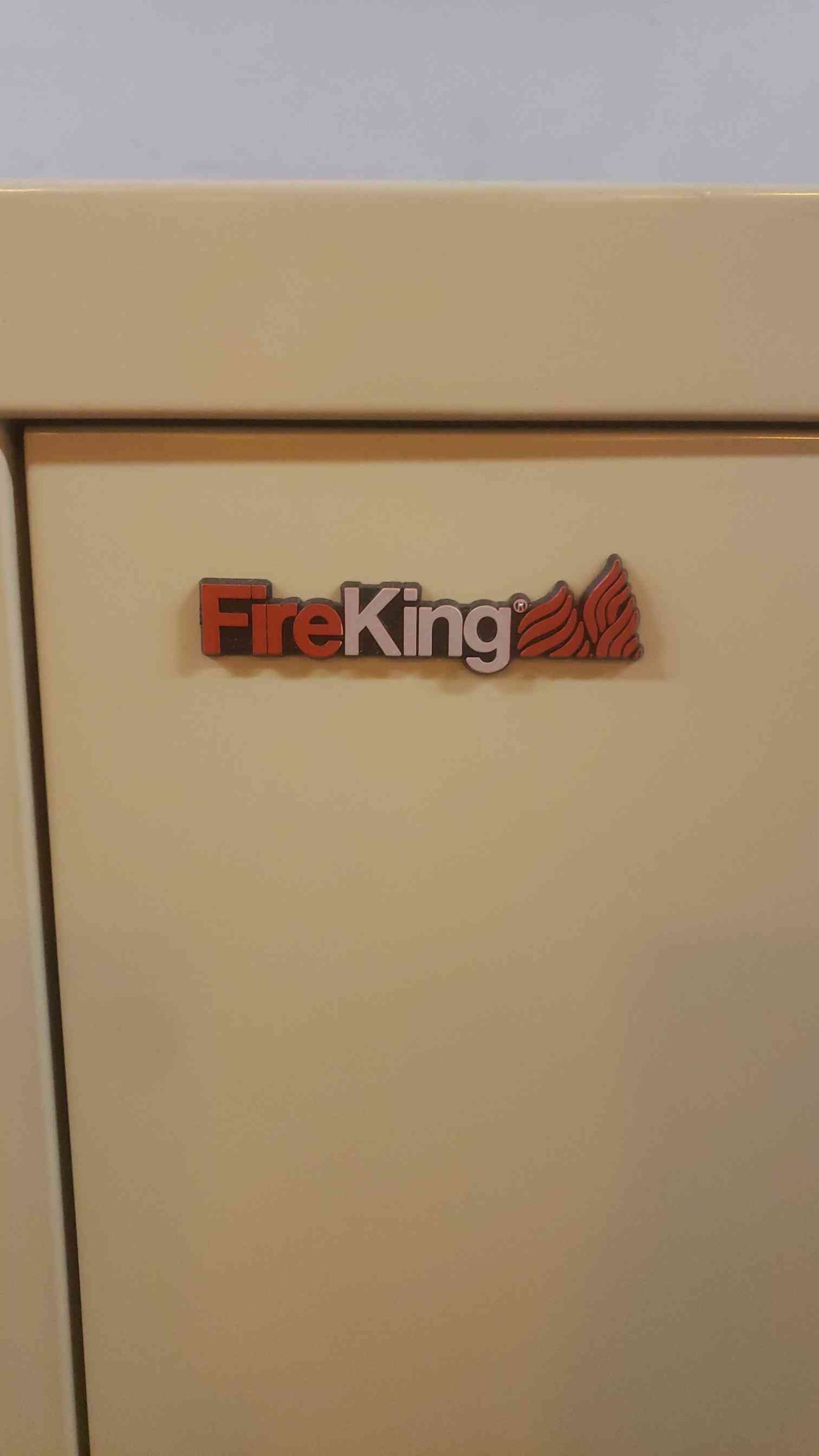 38" Fire King 4 Tier Filing Cabinet FireProof Keys Available from FireKing (SKU: 109838)