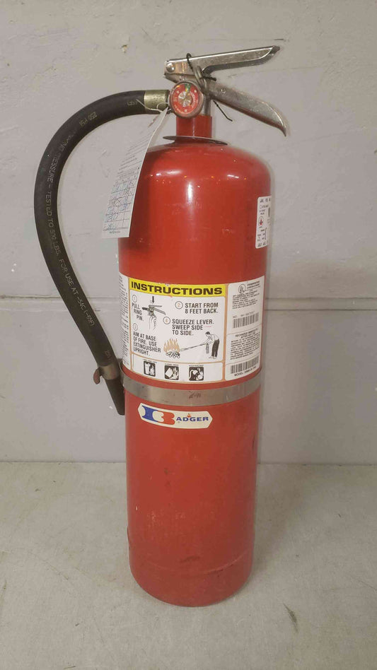 Badger Dry Chemical Fire Extinguisher 20MB-3H Out of Service (SKU: 109901)