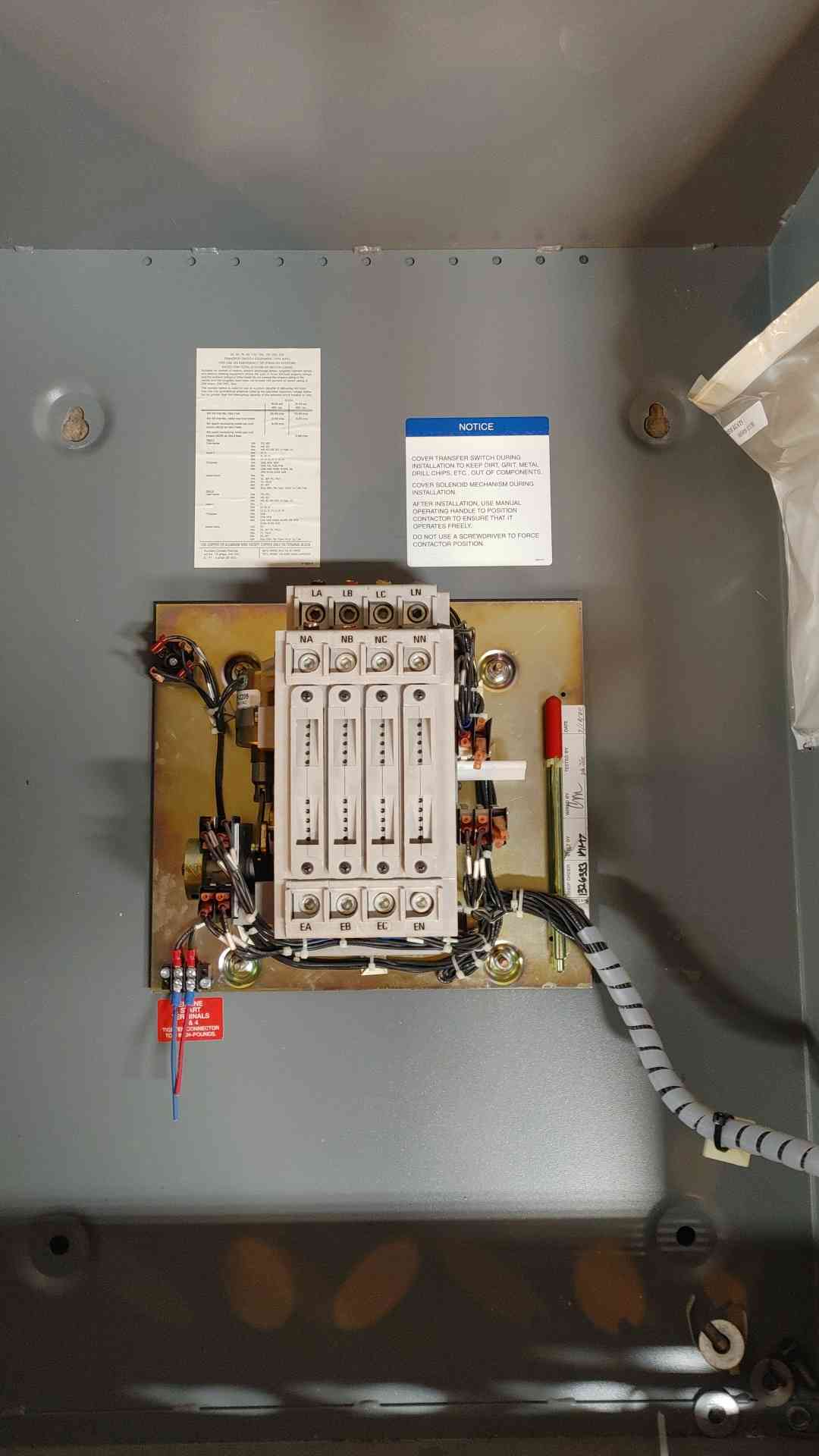 KOHLER ATS Automatic Transfer Switch 480V 100A 3PH 60Hz GLS-566641-0100 (SKU: 109937)
