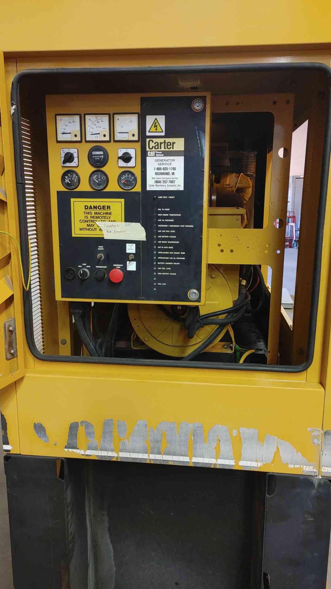 50KW Cat Olympian D50P1 480/277V 1&3PH Diesel 609 Hrs. TESTED (SKU: 110084)
