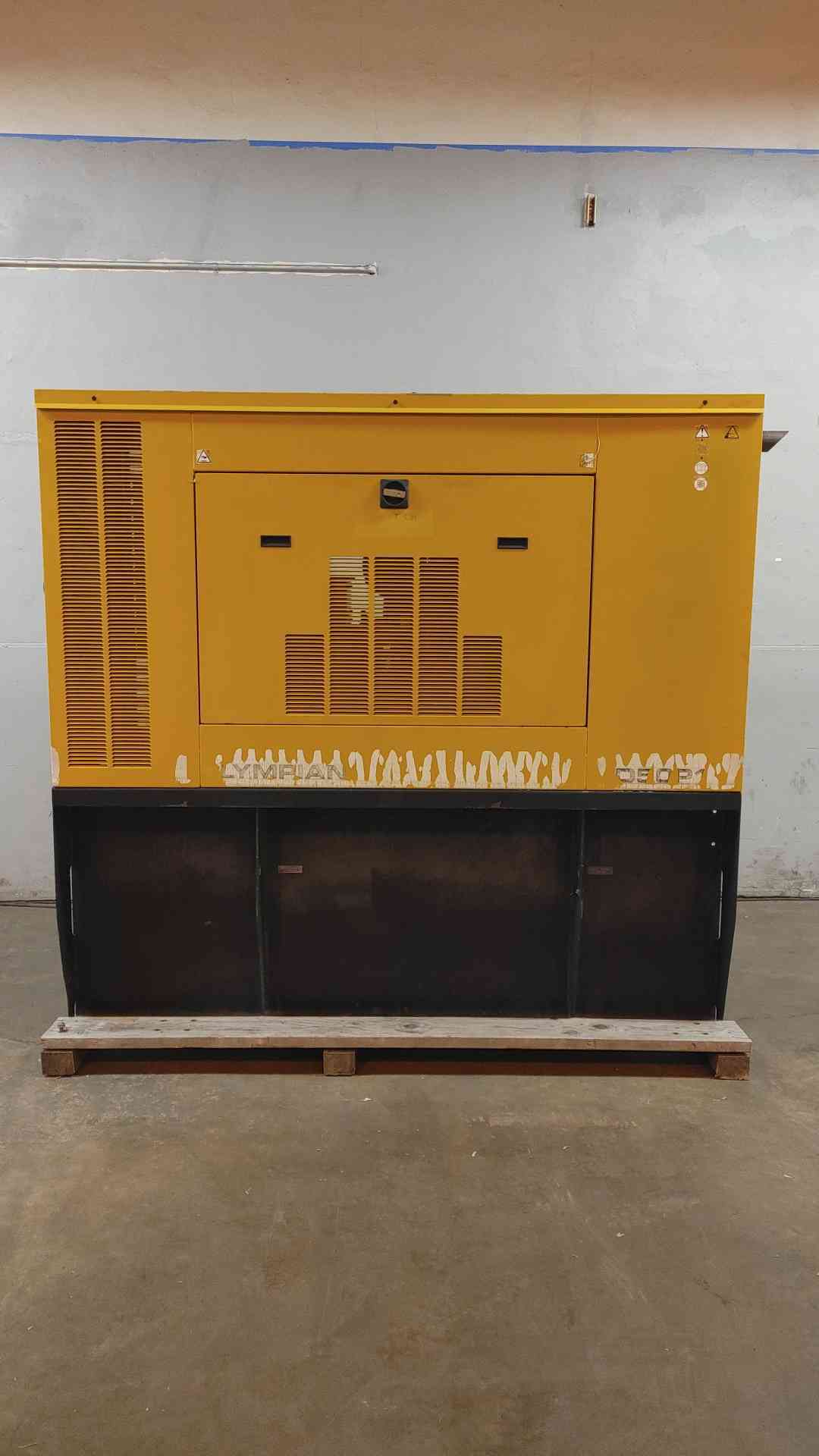 50KW Cat Olympian D50P1 480/277 1&3PH Diesel 110.8 Hrs TESTED AS-IS See Description (SKU: 110085)