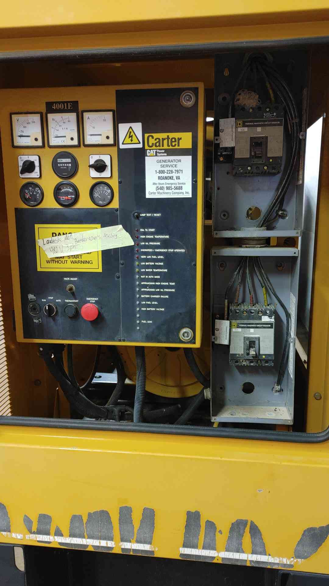 50KW Olympian D50P1 480/277V 1&3PH Diesel 166.5 Hrs. TESTED (SKU: 110086)