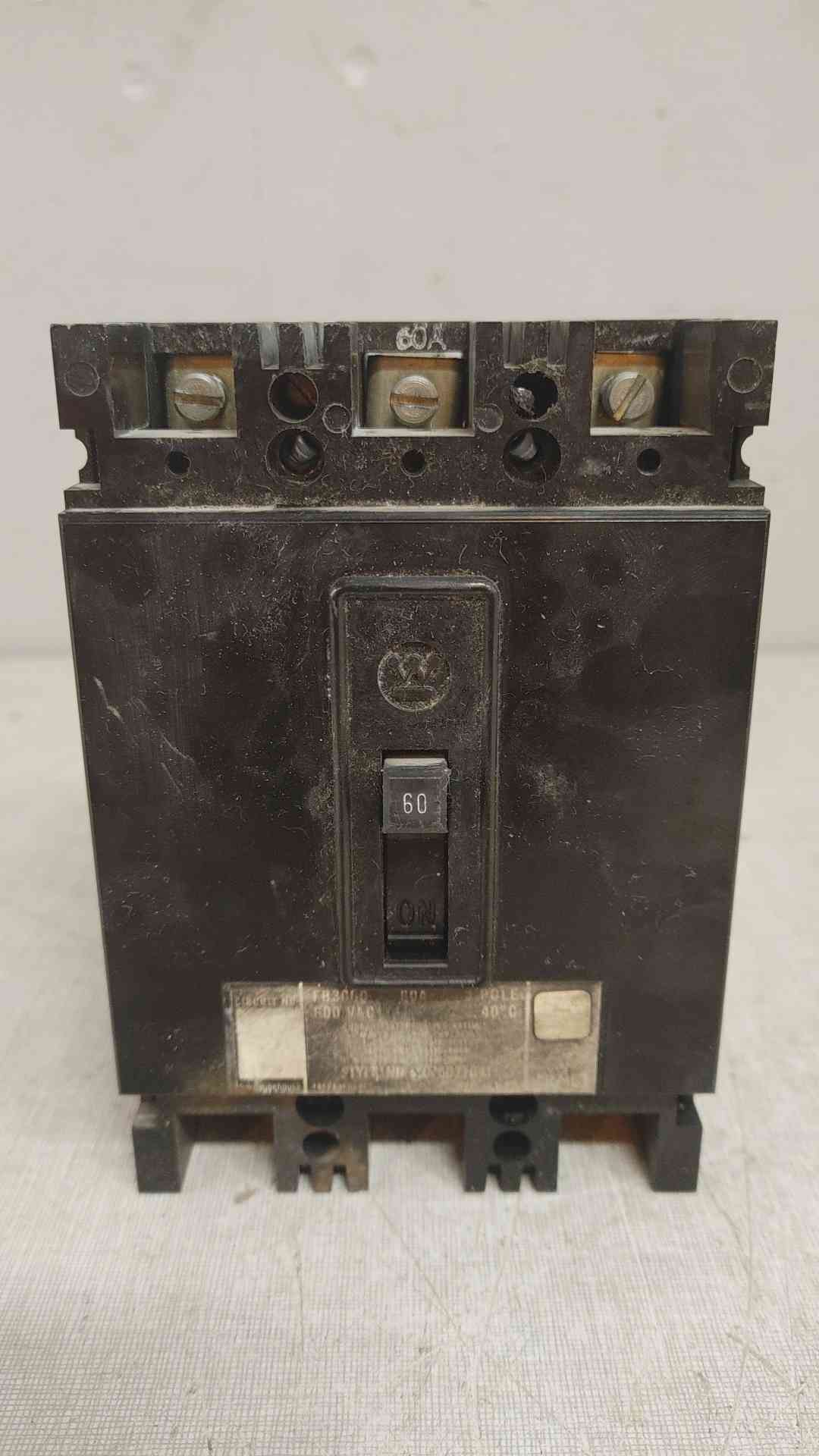 ITE IMPERIAL CORPORATION 50A 3 POLE 600V Circuit Breaker (SKU: 110216)