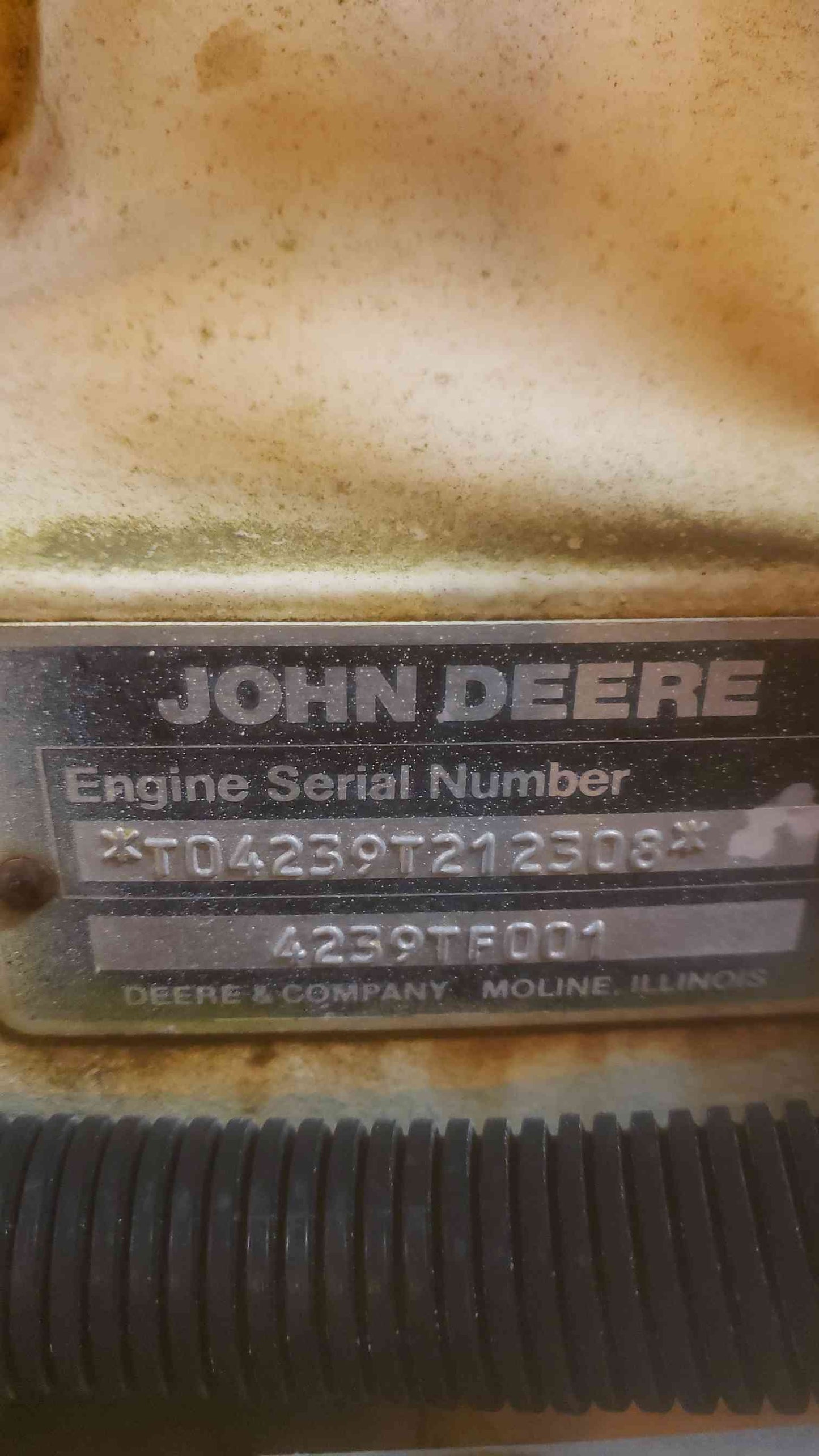 AS-IS 55KW Kohler John Deere 4239 Diesel Generator 50R0ZJ81 906.6 Hrs Non-Working (SKU: 110383)