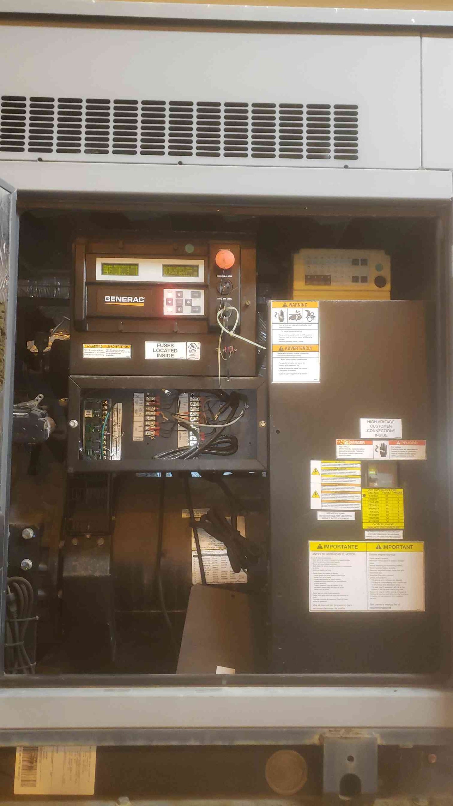 48KW SD048 Generac 120/240 200A 1PH Diesel Generator '12 59 Hrs. (SKU: 110275)