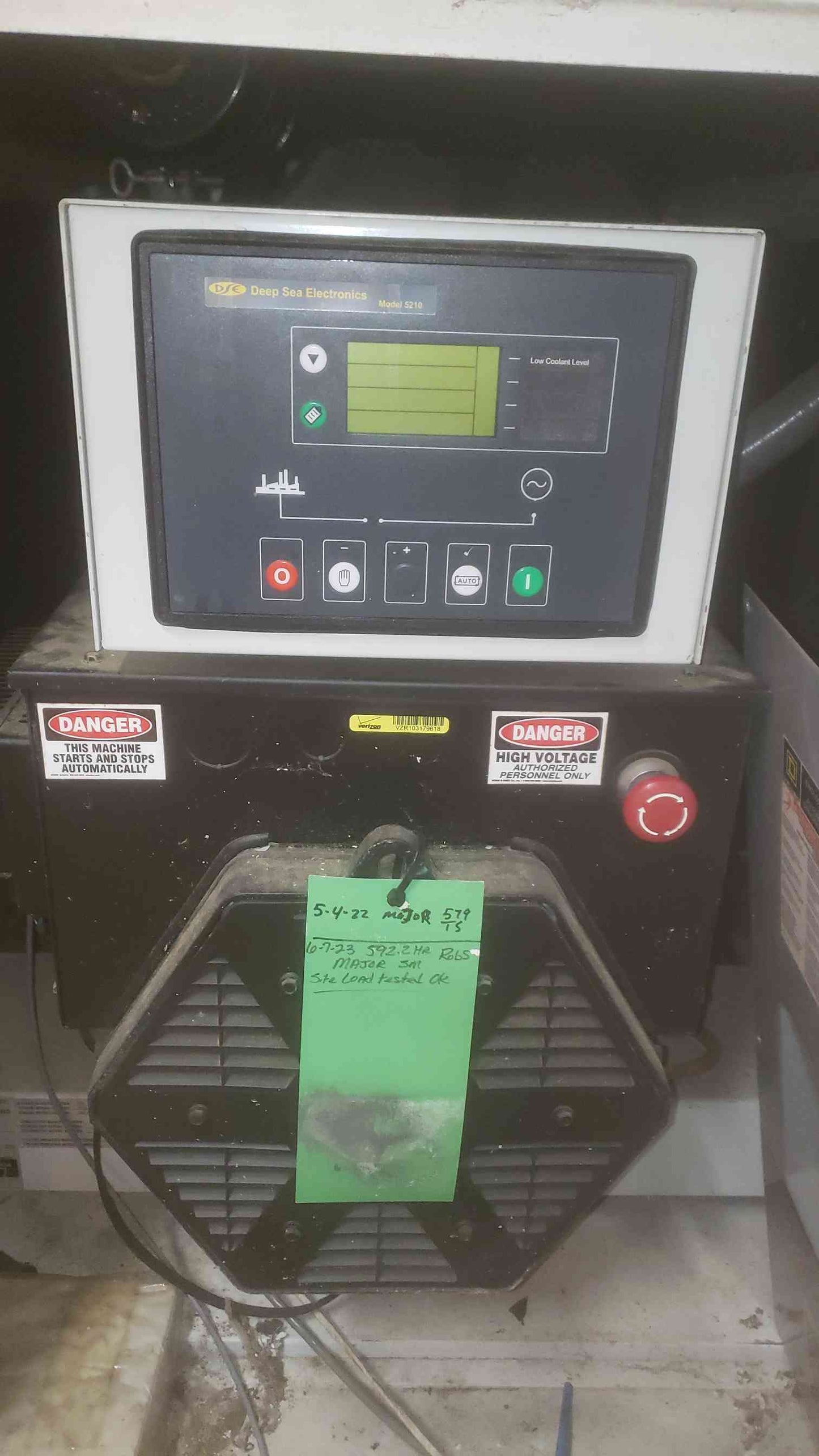 30KW Lynx 30SG 120/240 Nat Gas LP GM 3.0 Generator 592 Hrs. (SKU: 110286)