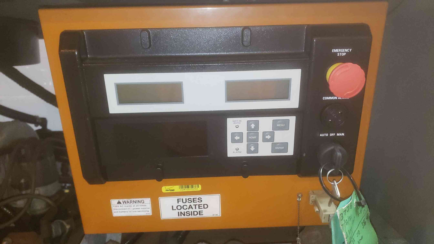 30KW Generac 0051911 120/240 125A 1PH Nat Gas LP Generator 428 Hrs. (SKU: 110291)