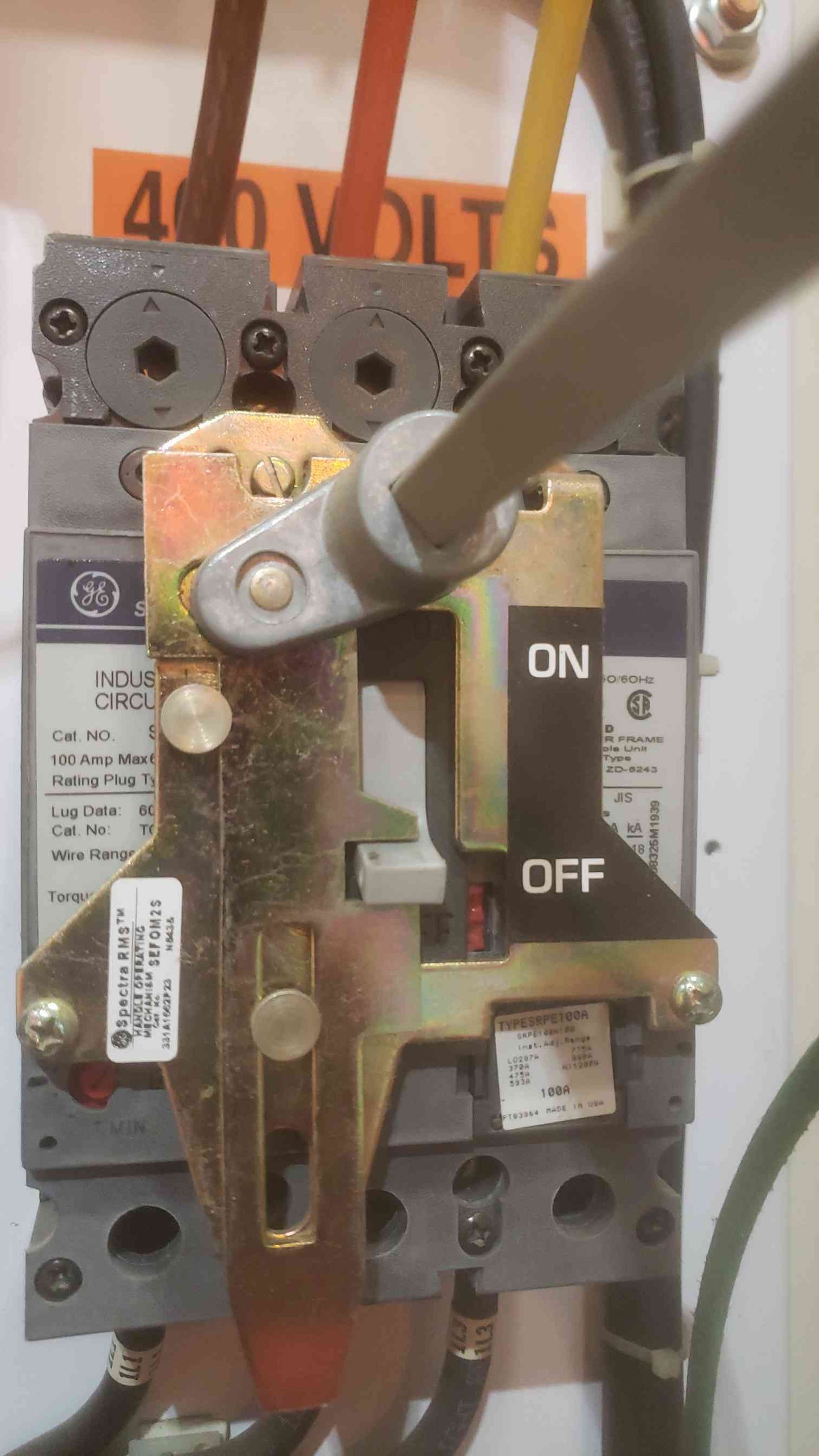 Emerson 460V Industrial Automation Enclosure RSSKN40505E1-1A VFD