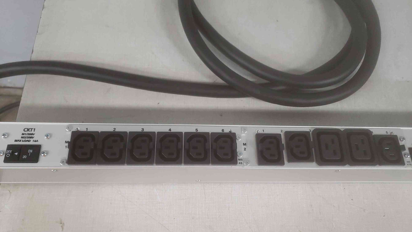 BayTech 208V 24A 3PH 50/60Hz PDU Strip(SKU: 110752)