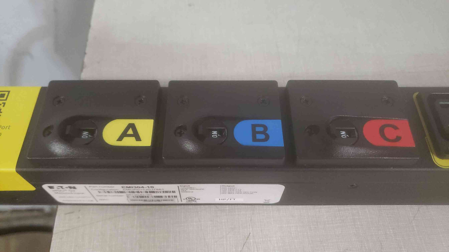 EATON 30 Port 120/208 PDU Strip EMI304-10 (SKU: 110743)