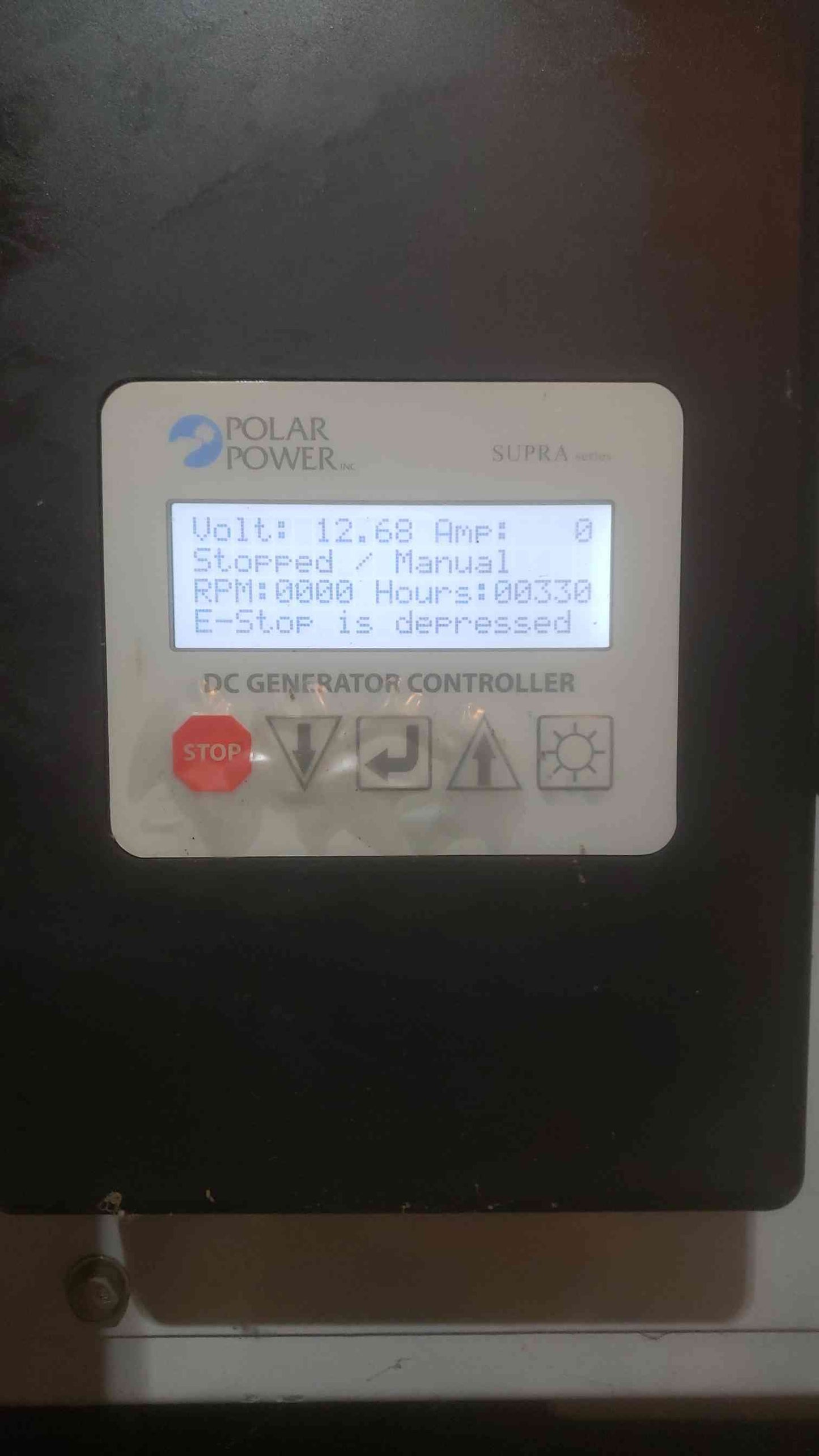 10KW POLAR POWER 40/60V 180A Diesel DC Generator 82201-3CA1-102 330Hrs(SKU: 110788)