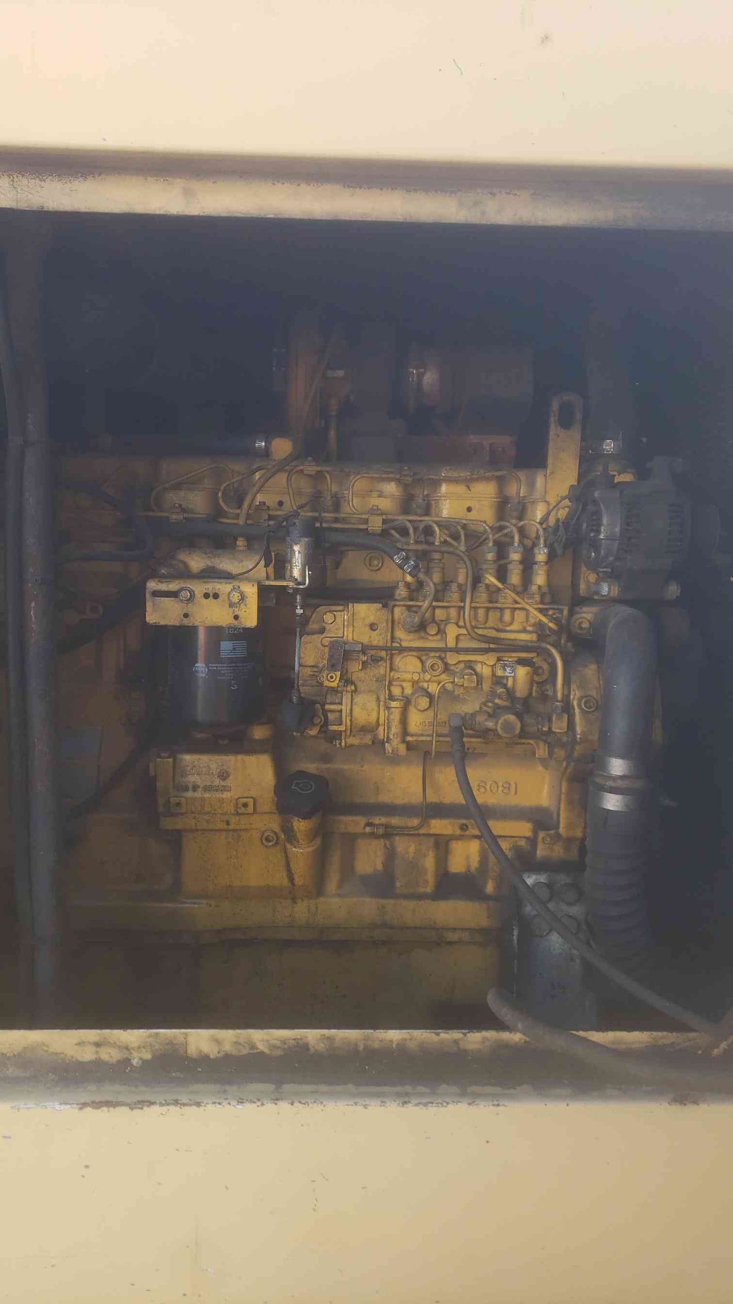 175KW Coleman SuperQuiet Diesel Towable Generator 2643 Hrs Trailer John Deere 6081 Multi Voltage Selector