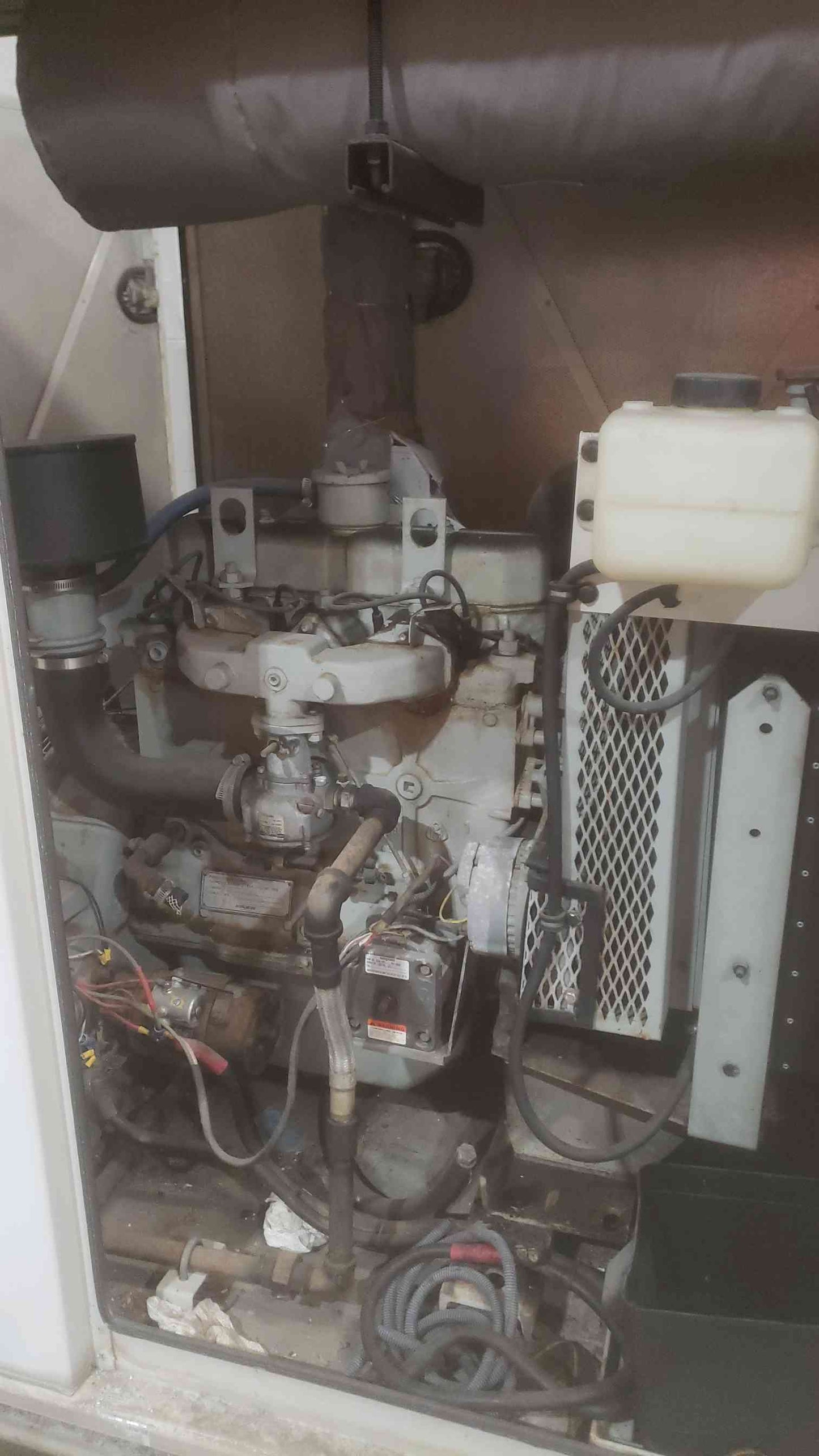 25KW 120/240V 104A 1PH 60Hz LP & Nat Gas Valve Generator NL30FGH4 858Hrs TESTED