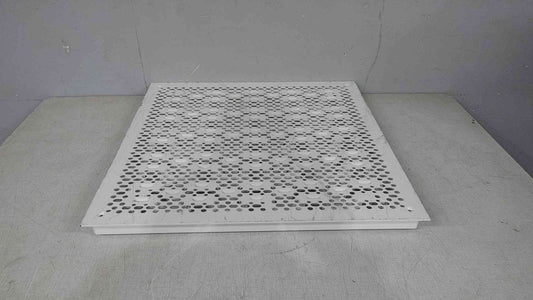 White Perforated Hivelocity 2x2 Raised Floor Tile Powder Coated (SKU: 110896)