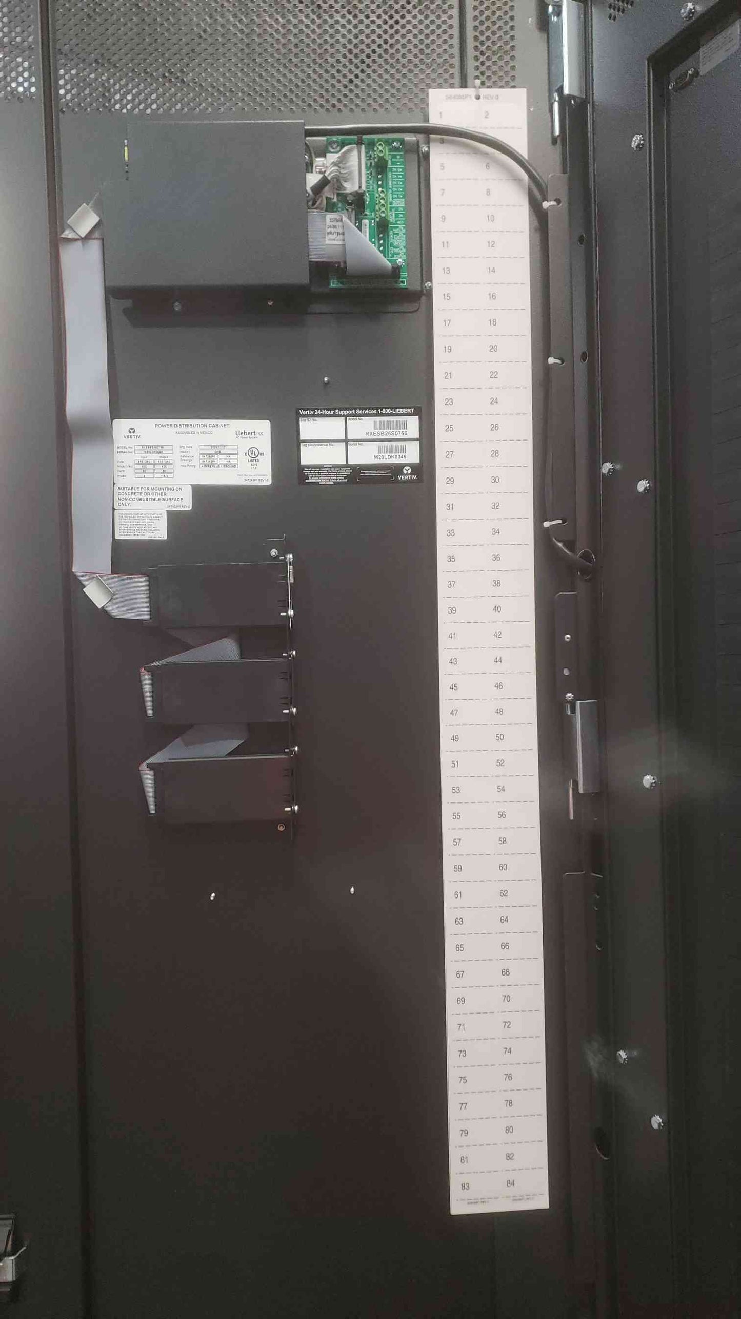 Vertiv 415/240 400A 1&3PH RPP PDU New Surplus RXESB25S0766 '20 (SKU: 110992)
