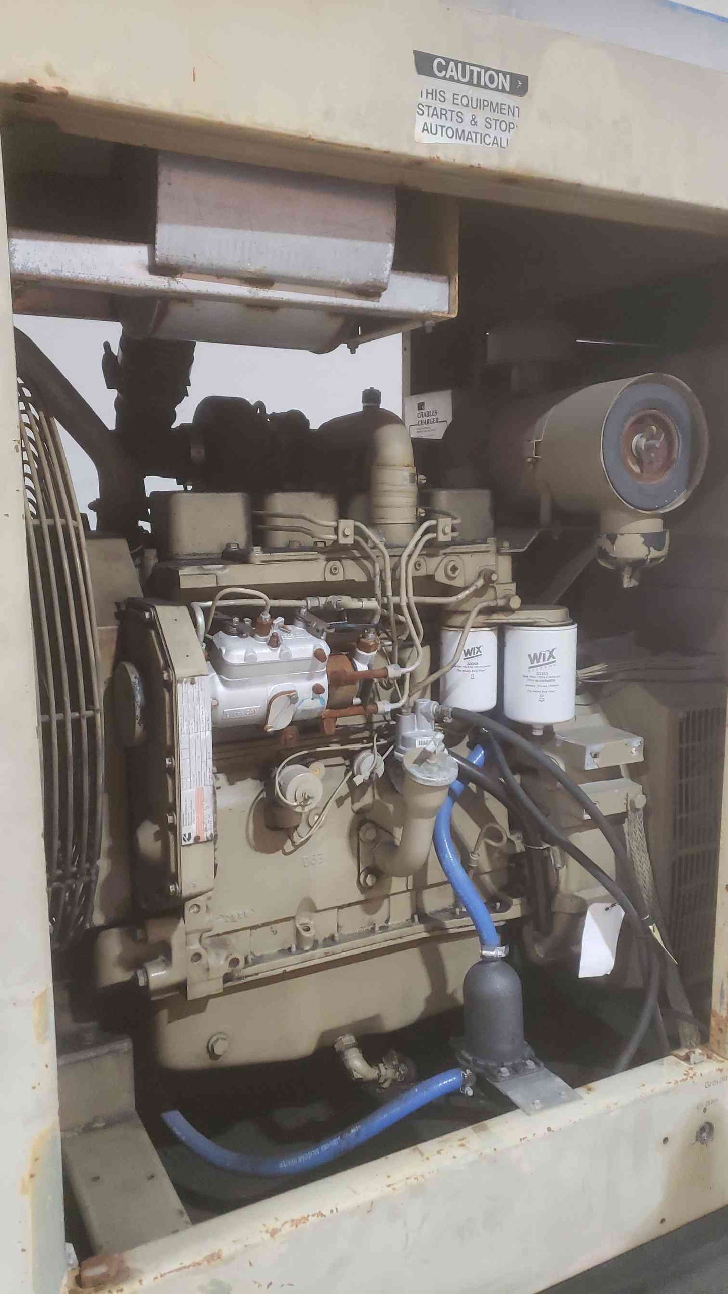 50KW Cummins 1&3PH Diesel Generator 4BT-3.9 1332Hrs (SKU: 111004)