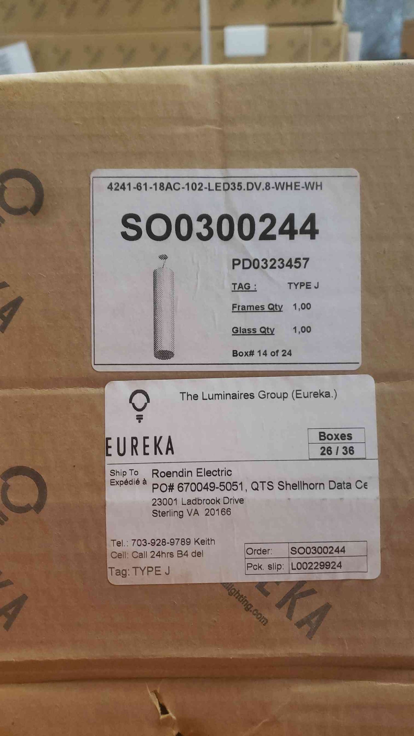 New EUREKA Cannon Suspended LED Lighting 4241-61