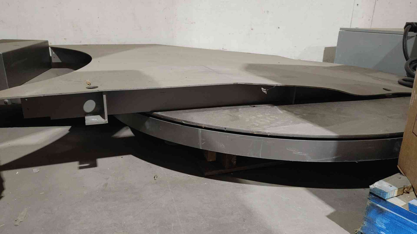 ARPAC 4000LBS Capacity 120V 1PH 15A Wrapping Machine Control W/ Turn Table & Ramp SW-4007W-L (SKU: 111389)