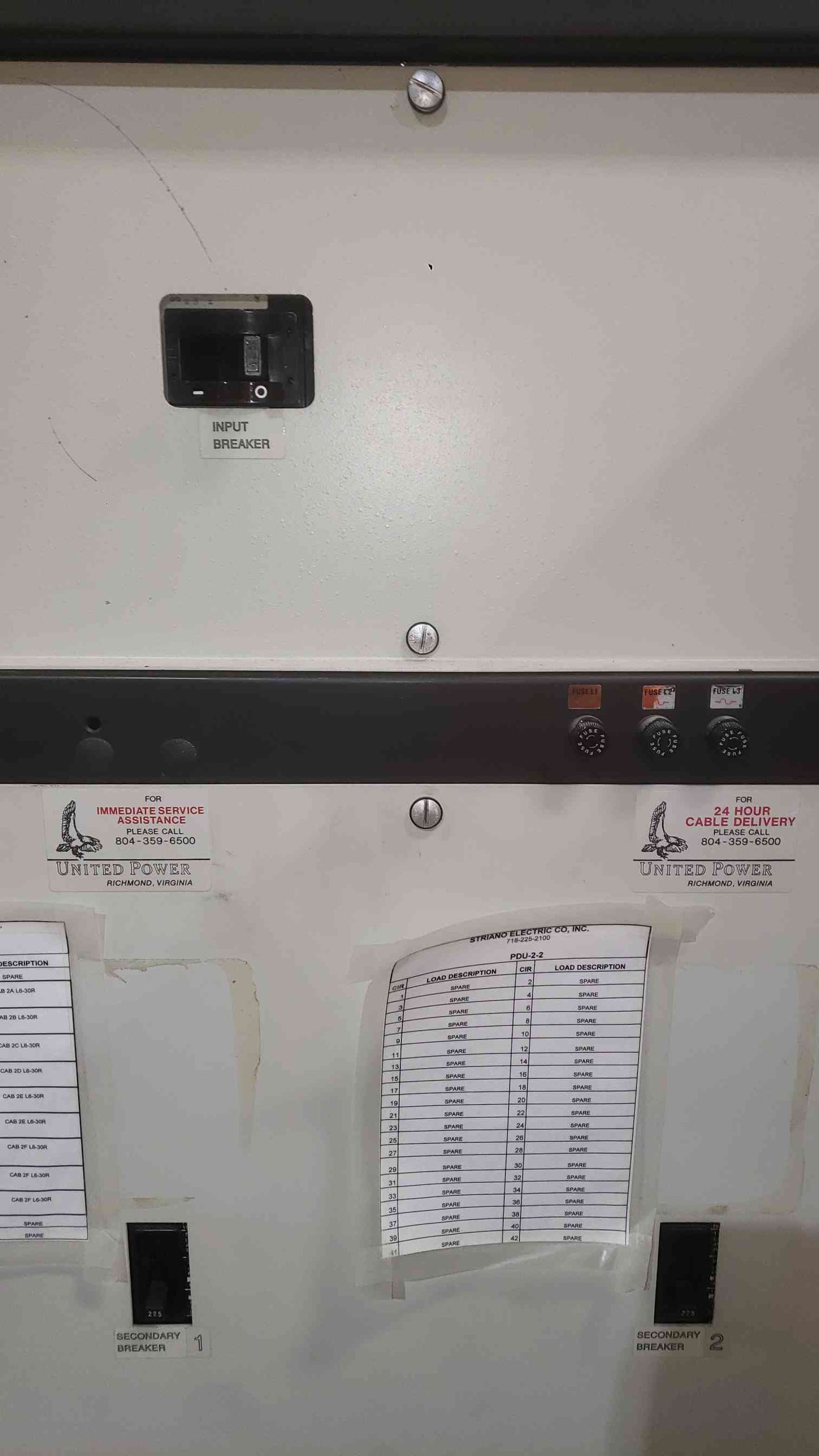 United Power 75KVA 480v x 208V PDU PDM2-F2-075-426 (SKU: 111780)