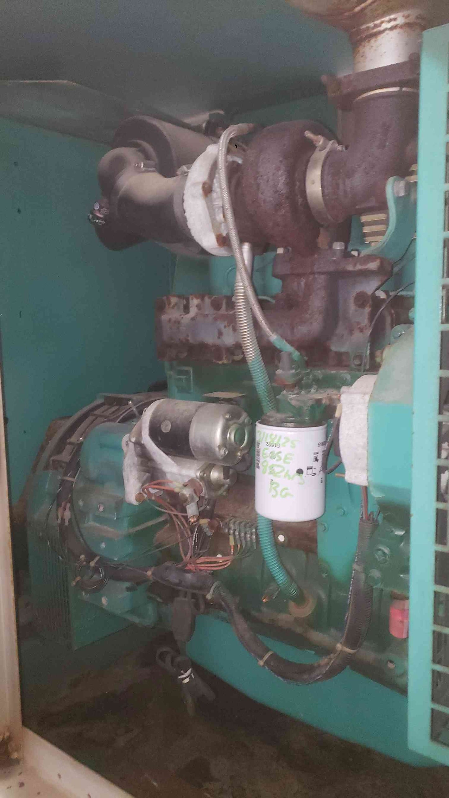 50KW Cummins 4BT 50DGCA 1&3PH Diesel 861 Hrs '97 (SKU: 112085)