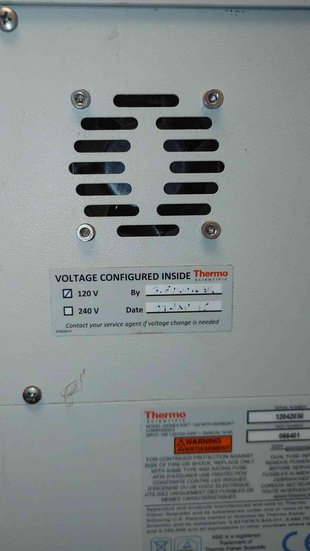 Thermo Scientific Dionex ASE 150 Accelerated Solvent Extractor w/ DI9NIUM