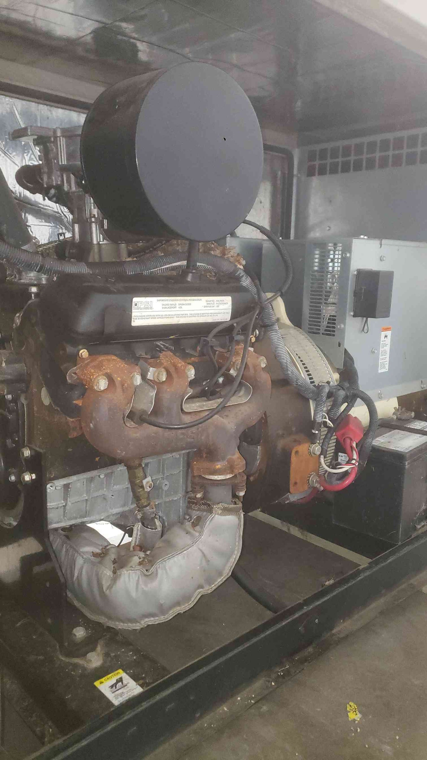 40KW / 39KW Kohler 38RCL 120/240v 135A 3PH Nat Gas LP 232 Hrs. '13 TESTED (SKU: 112146)