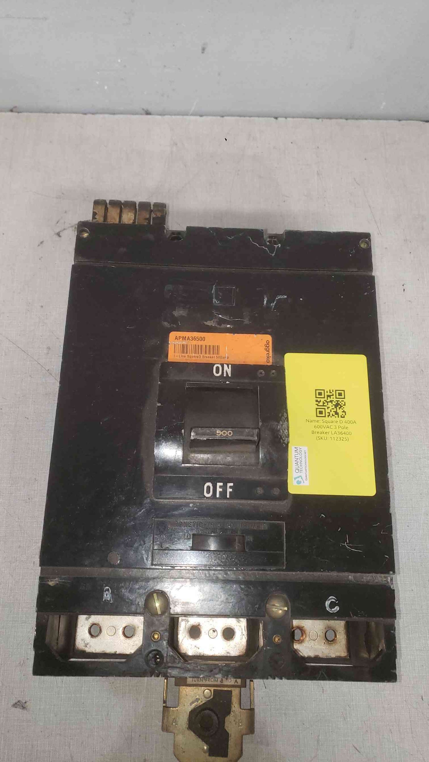 Square D 500A I-Line Breaker APMA36500 (SKU: 112326)