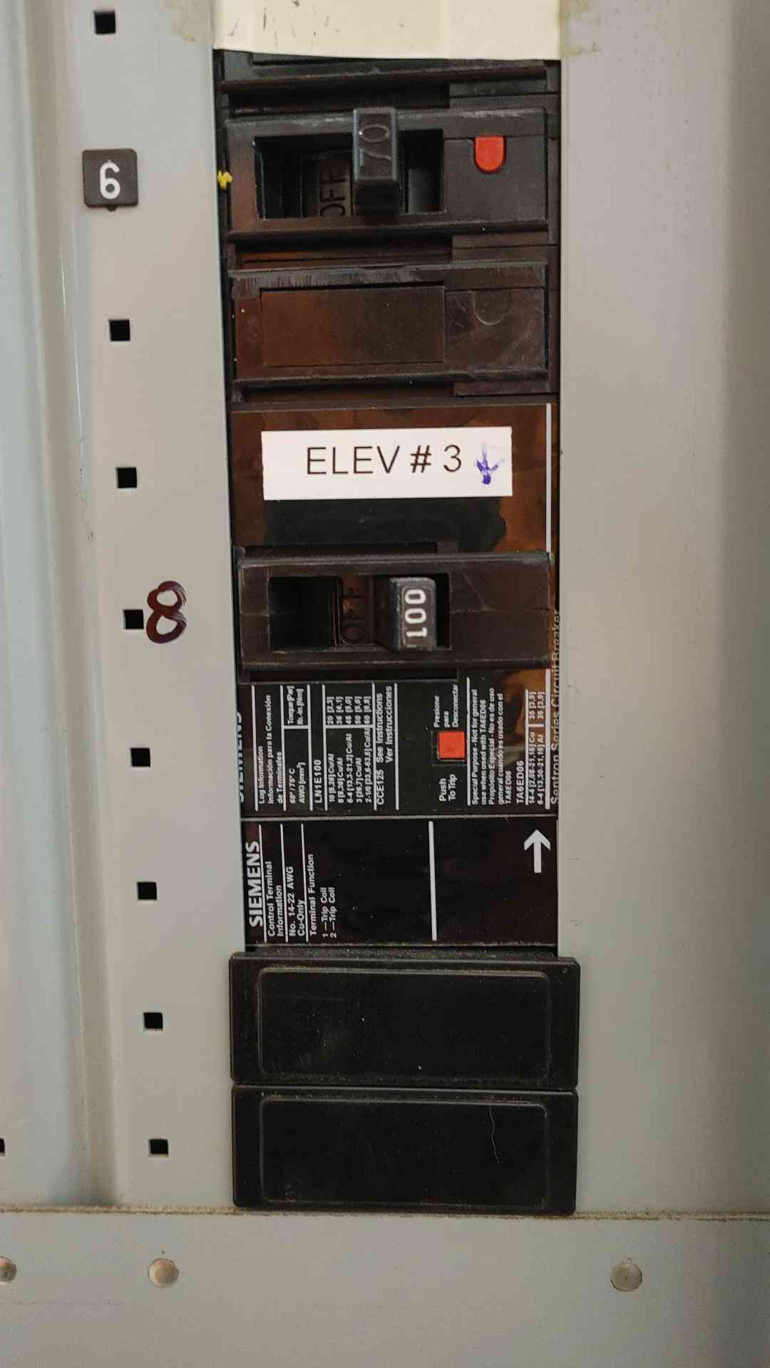 Gould Siemens I-T-E 600A 480/277V Commercial Panelboard CDP7 Distribution Power Panel(SKU: 112532)