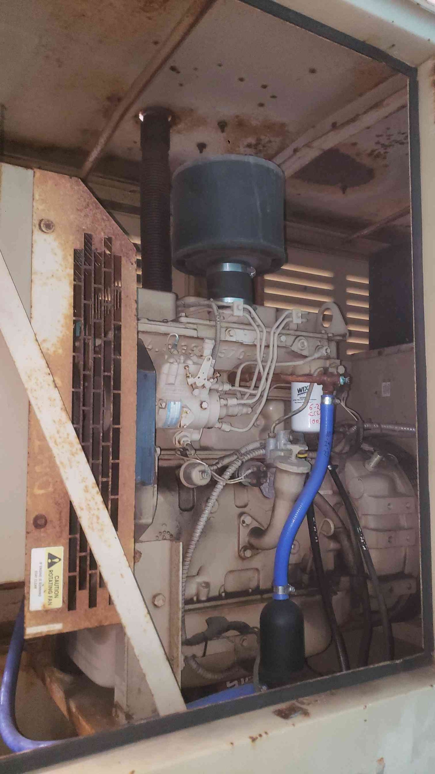Cummins Diesel 4B3.9G Generator Set 1218 Hrs. (SKU: 113018)