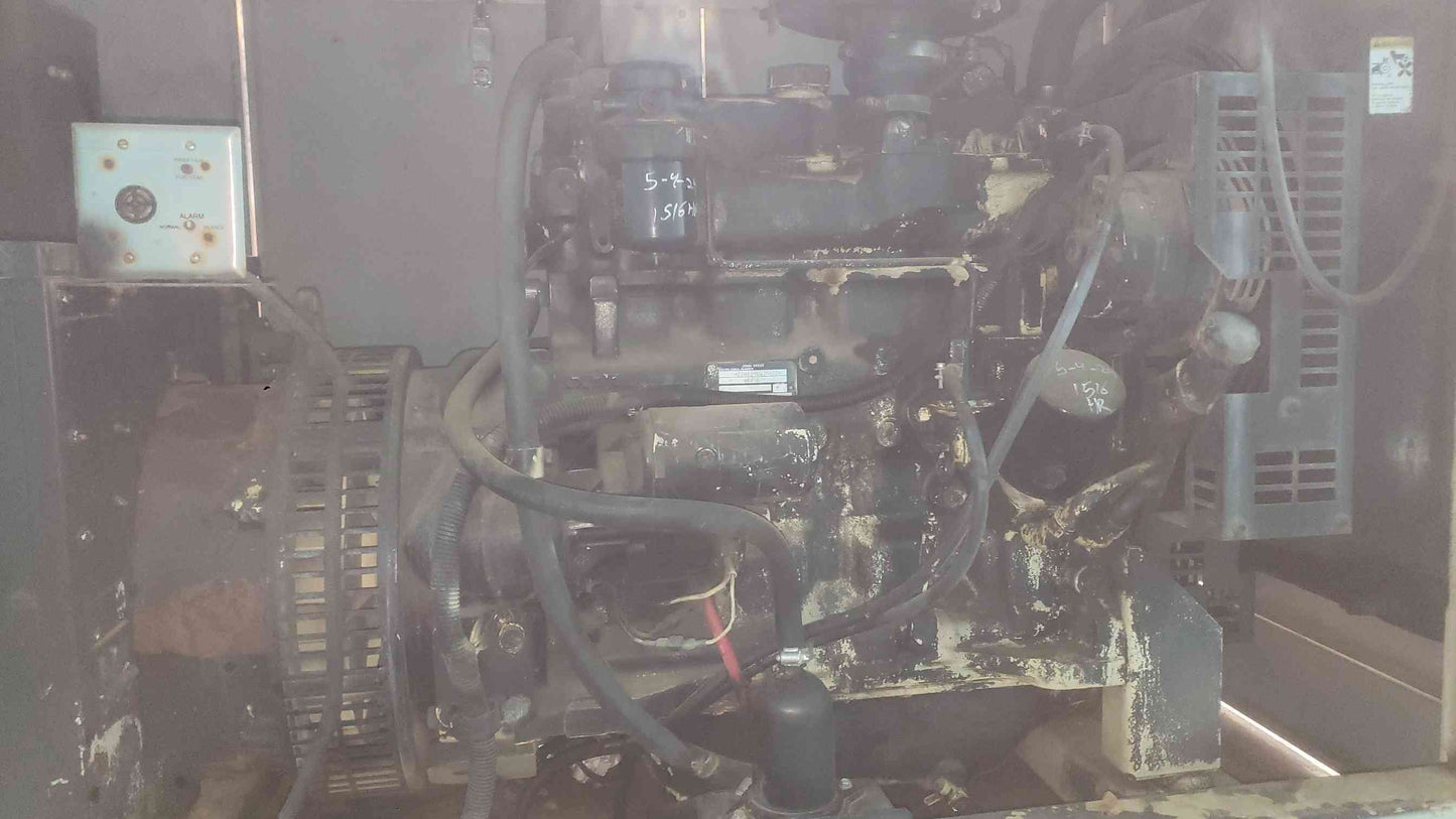 Kohler 30kW Diesel Generator John Deere 30ROZJ61 33kW 1PH/3PH 1536Hrs Enclosure TESTED (SKU: 113187)