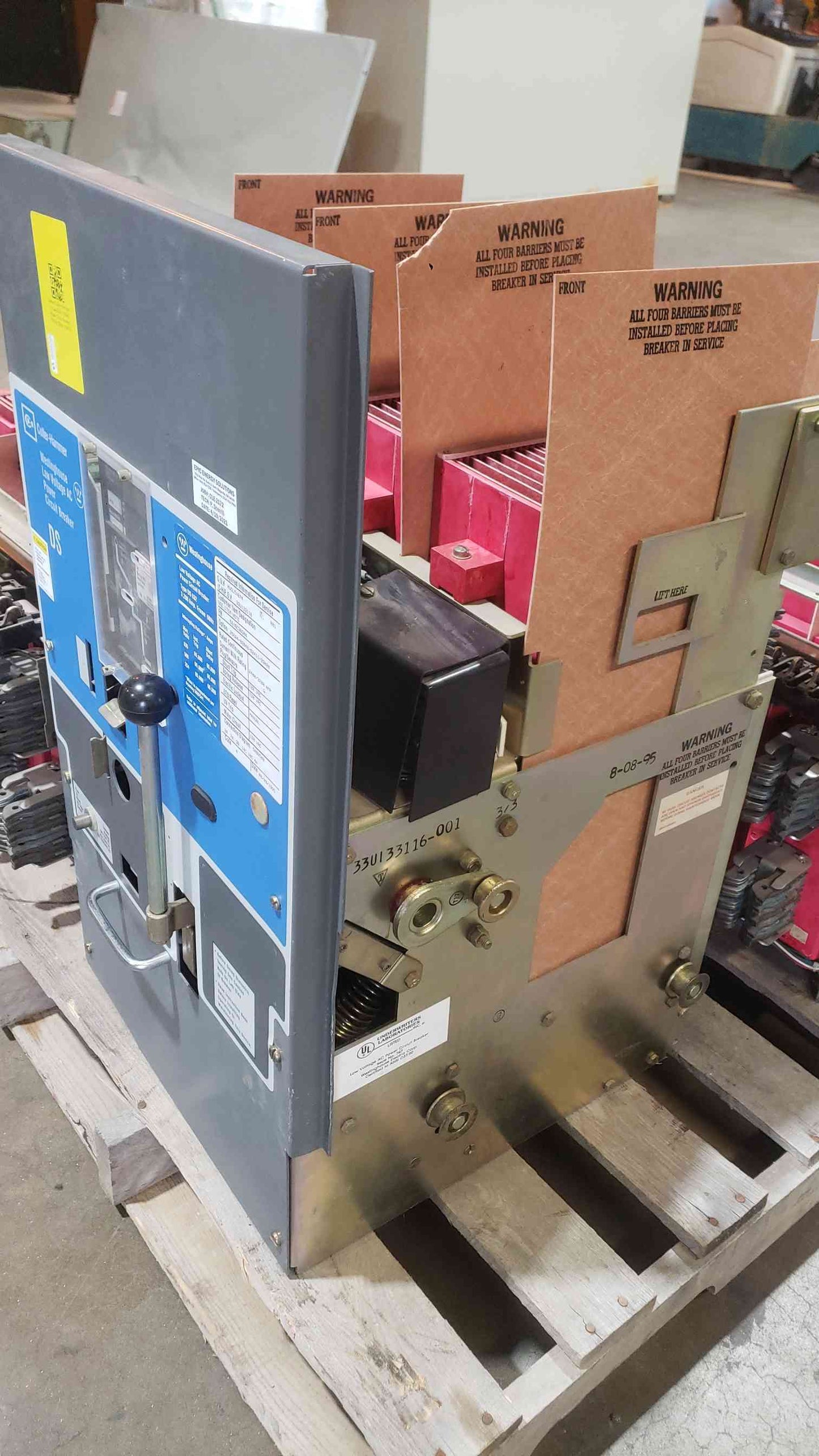 Westinghouse Cutler Hammer DS 632 3200 Amp Power Circuit Breaker 3200A Digitrip