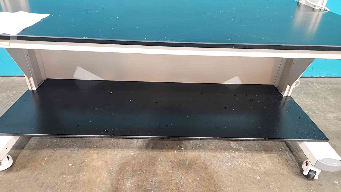 6' Rolling Lab Desk/Table W/ Small PDU Strip (SKU: 115167)