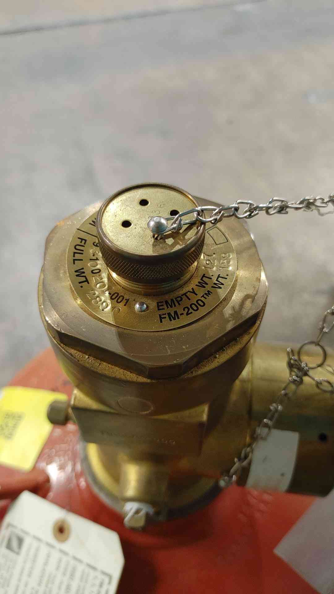 Fenwal (289lbs) FM-200 Agent (Sku:115238)