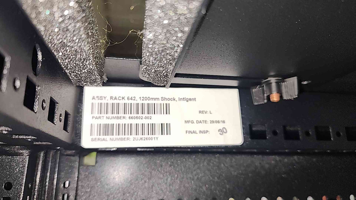 HP Non-Enclosed Server Rack ASSY, RACK 642, 1200MM Shock, Intigent (SKU: 115285)