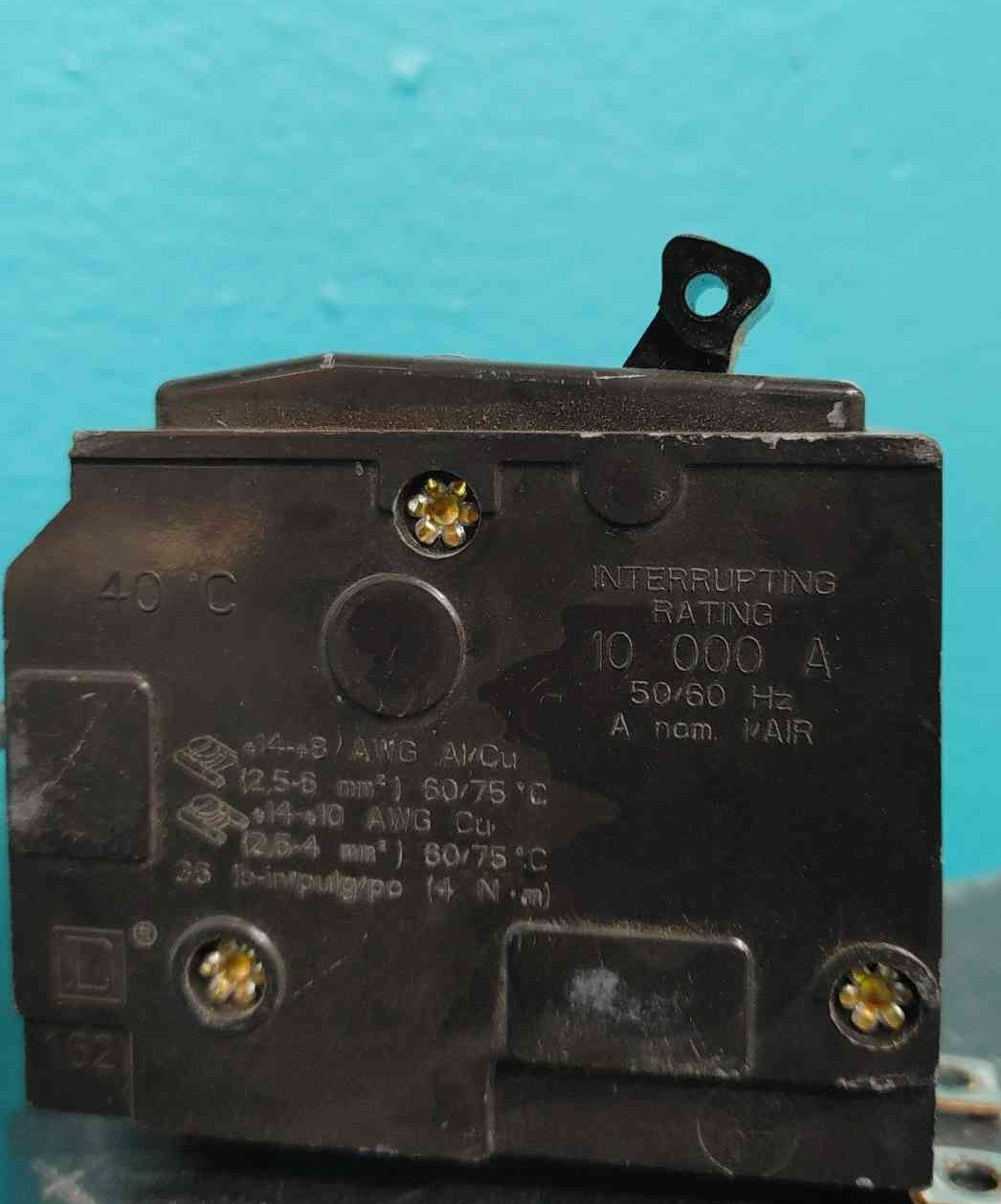 Square D 240V/30A 2Pole Circuit Breaker (SKU:116350)