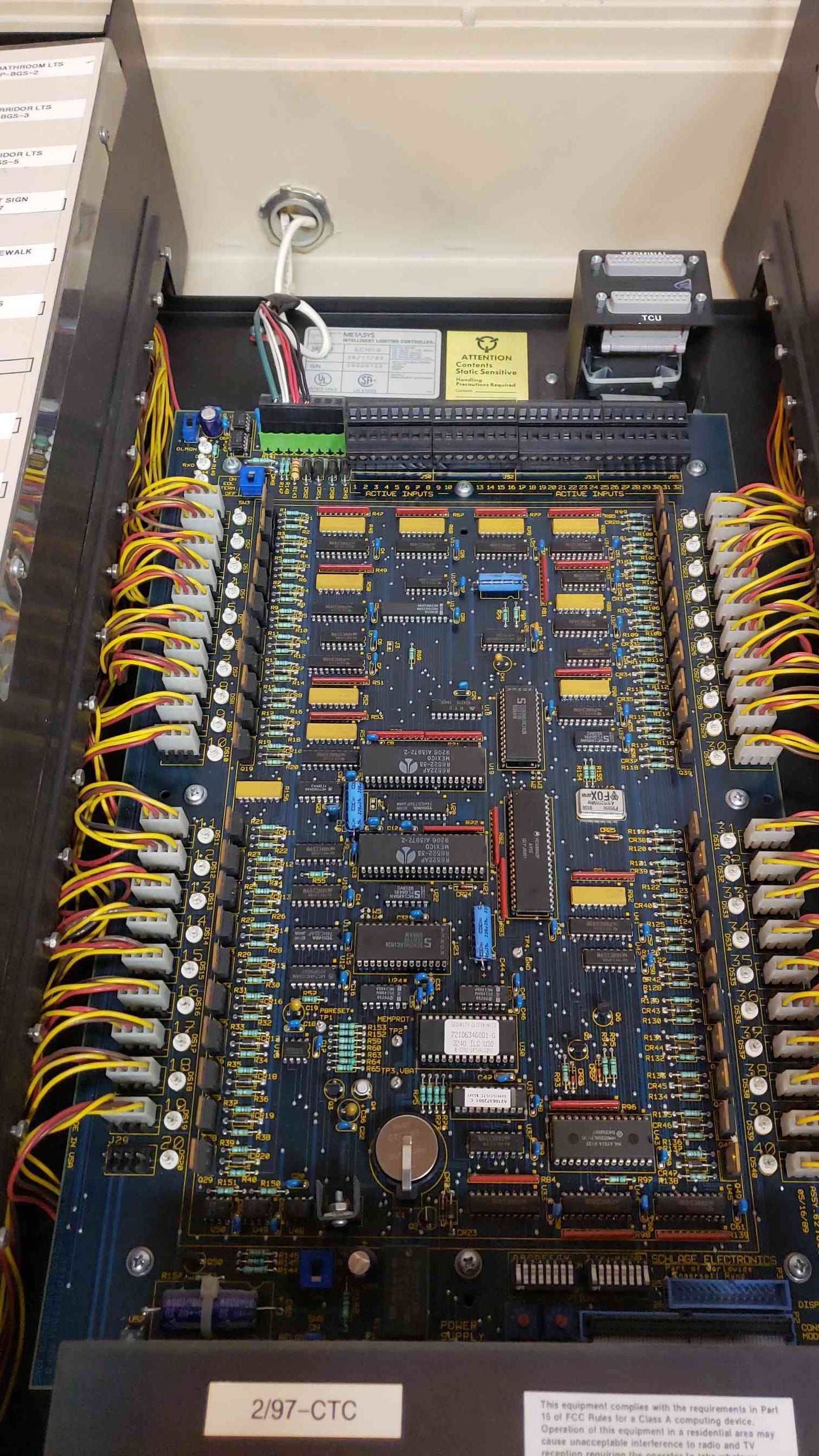 Johnson Controls Metasys ILC101-0 Intelligent Lighting Controller Board