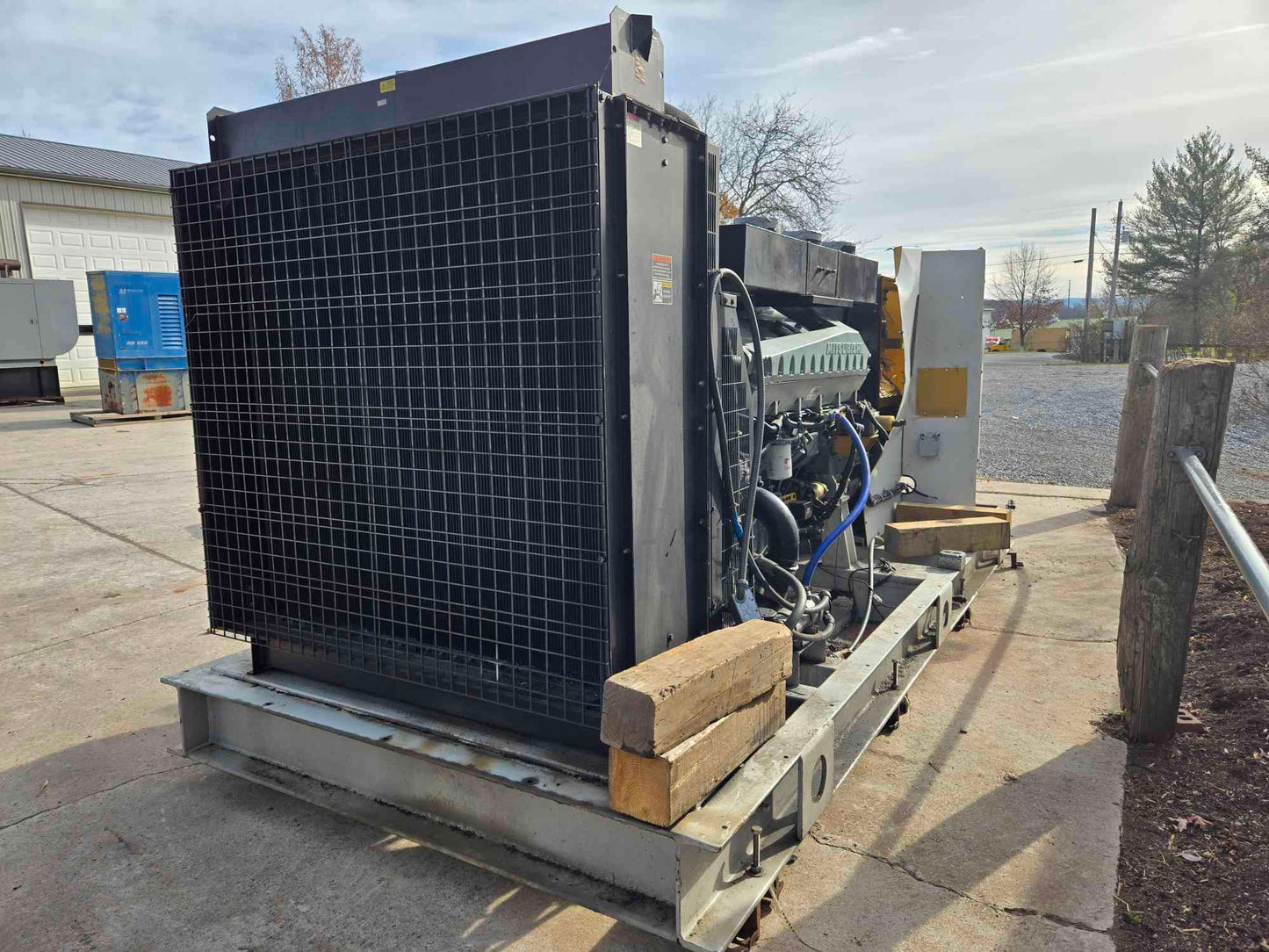 750KW Mitsubishi V12 Generator AS-IS Not Working See Photos-17522