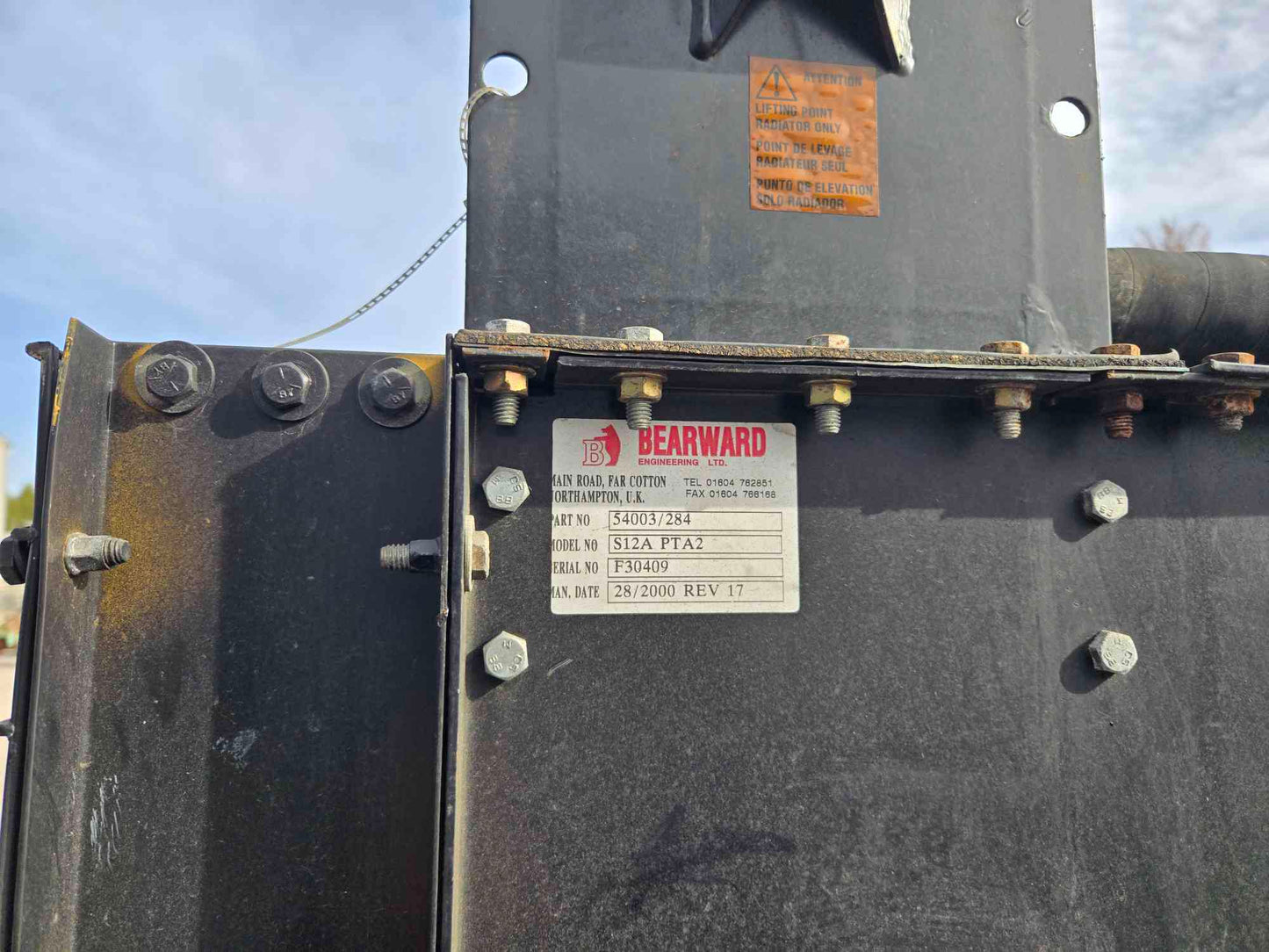 750KW Mitsubishi V12 Generator AS-IS Not Working See Photos-17522