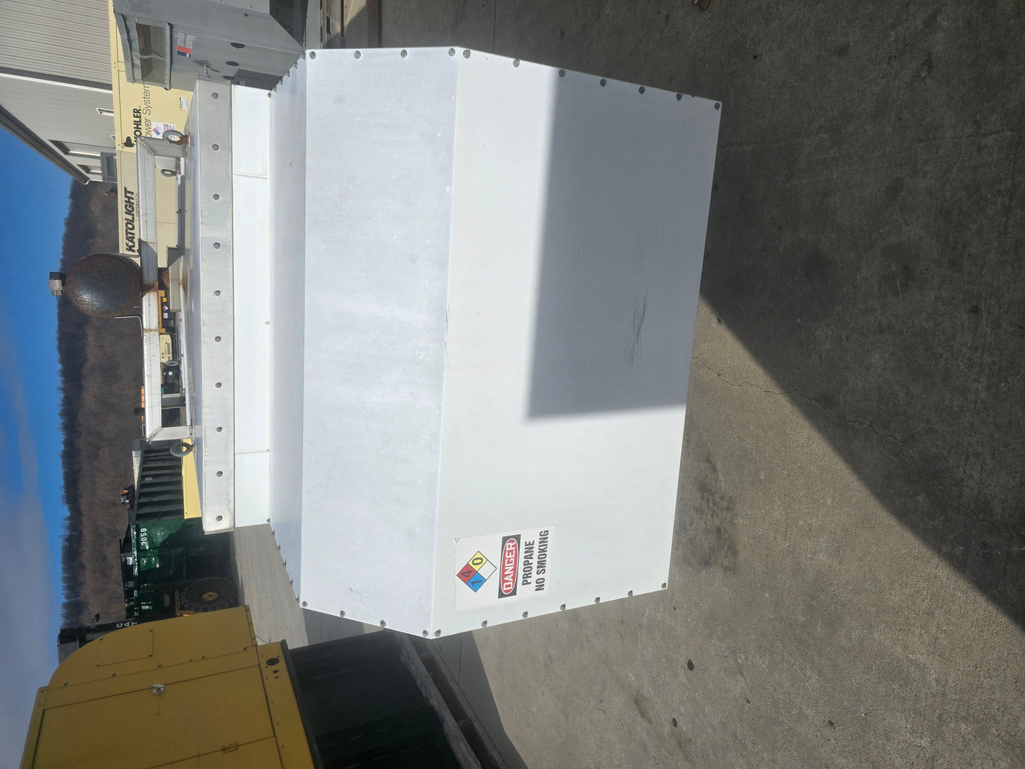 50KW Kohler Generator 460 Ford w/ Sound Encl. 1122Hrs LOAD TESTED '96 Propane-17522