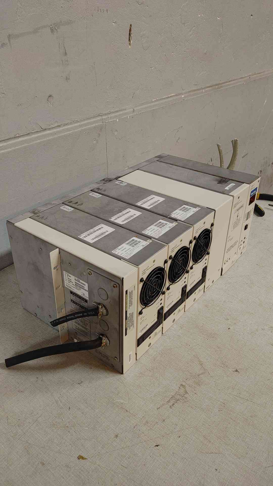 Lorain Vortex Power System Model V75CAB 48V Rectifiers & Shelf Marconi (108908)
