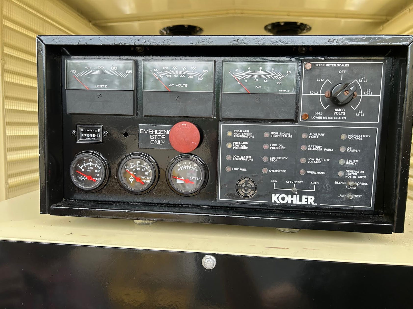 500KW Kohler Detroit Diesel Generator 500ROZD71 1159Hrs TESTED