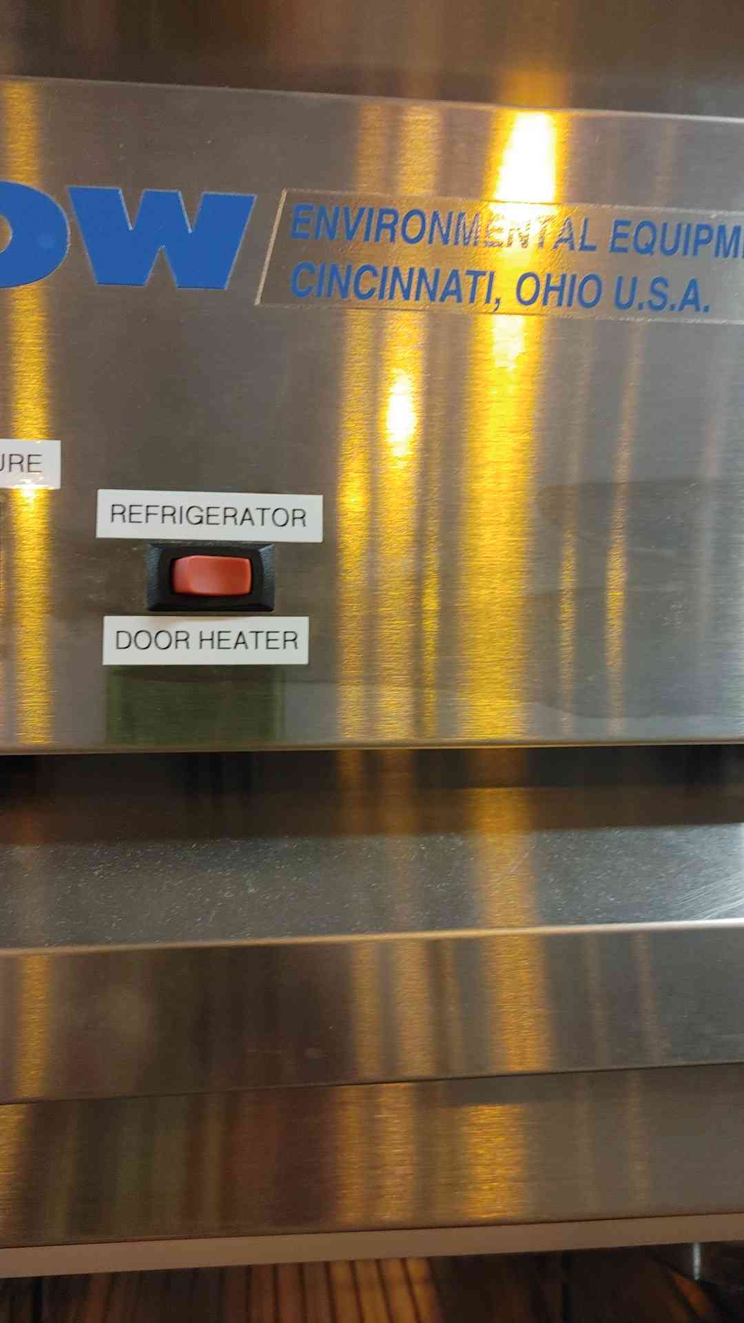 Continental Refrigerator S1RF-SS 115 V 60/90 Amp R134A/404A 2 Door (109175)